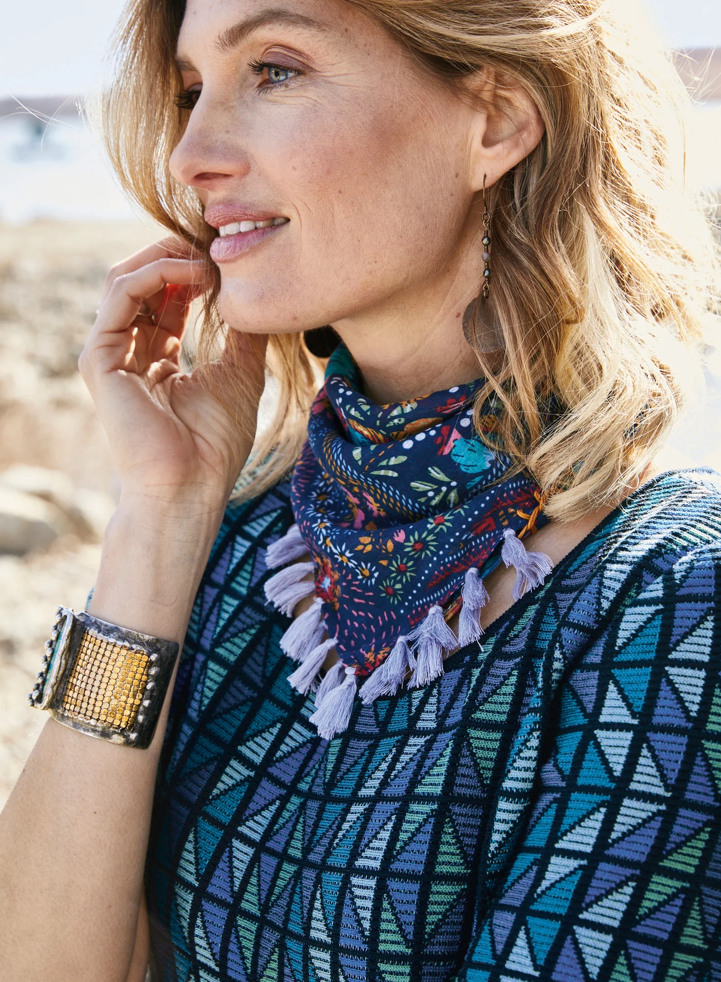 Abilene Tassel Bandana - Image 3