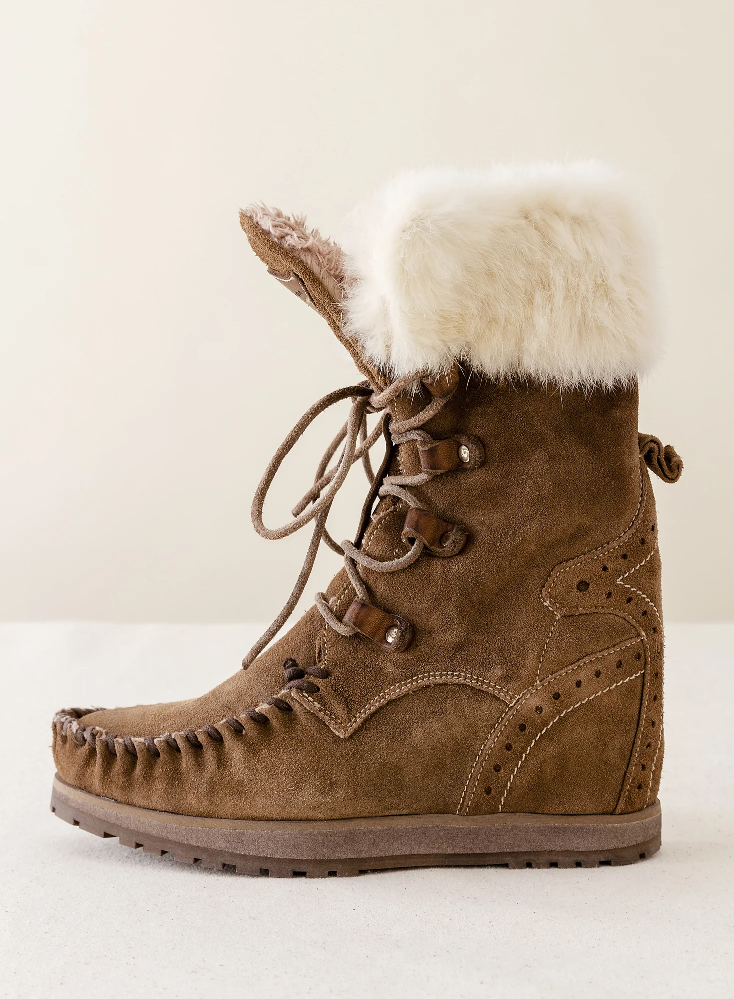 Aspen Suede Moccasin Boots - Image 3