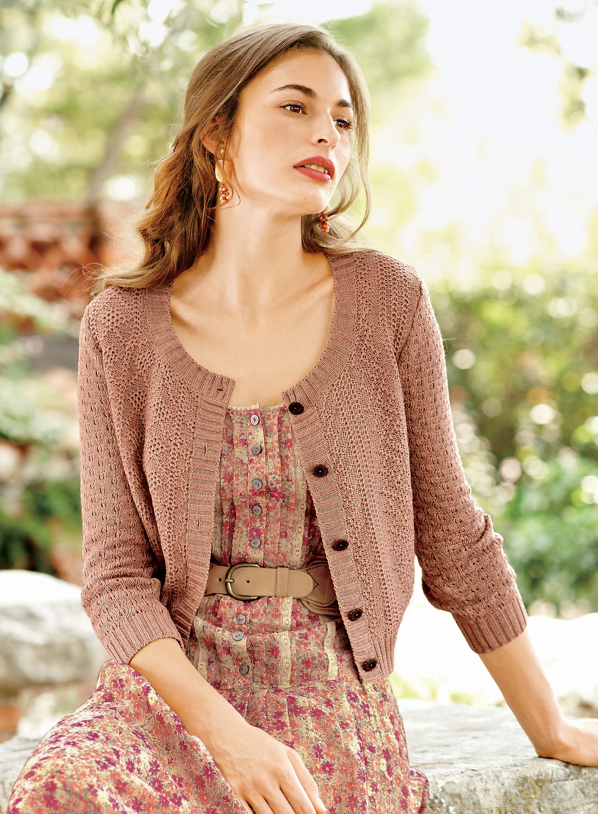 Ava Cropped Cardigan