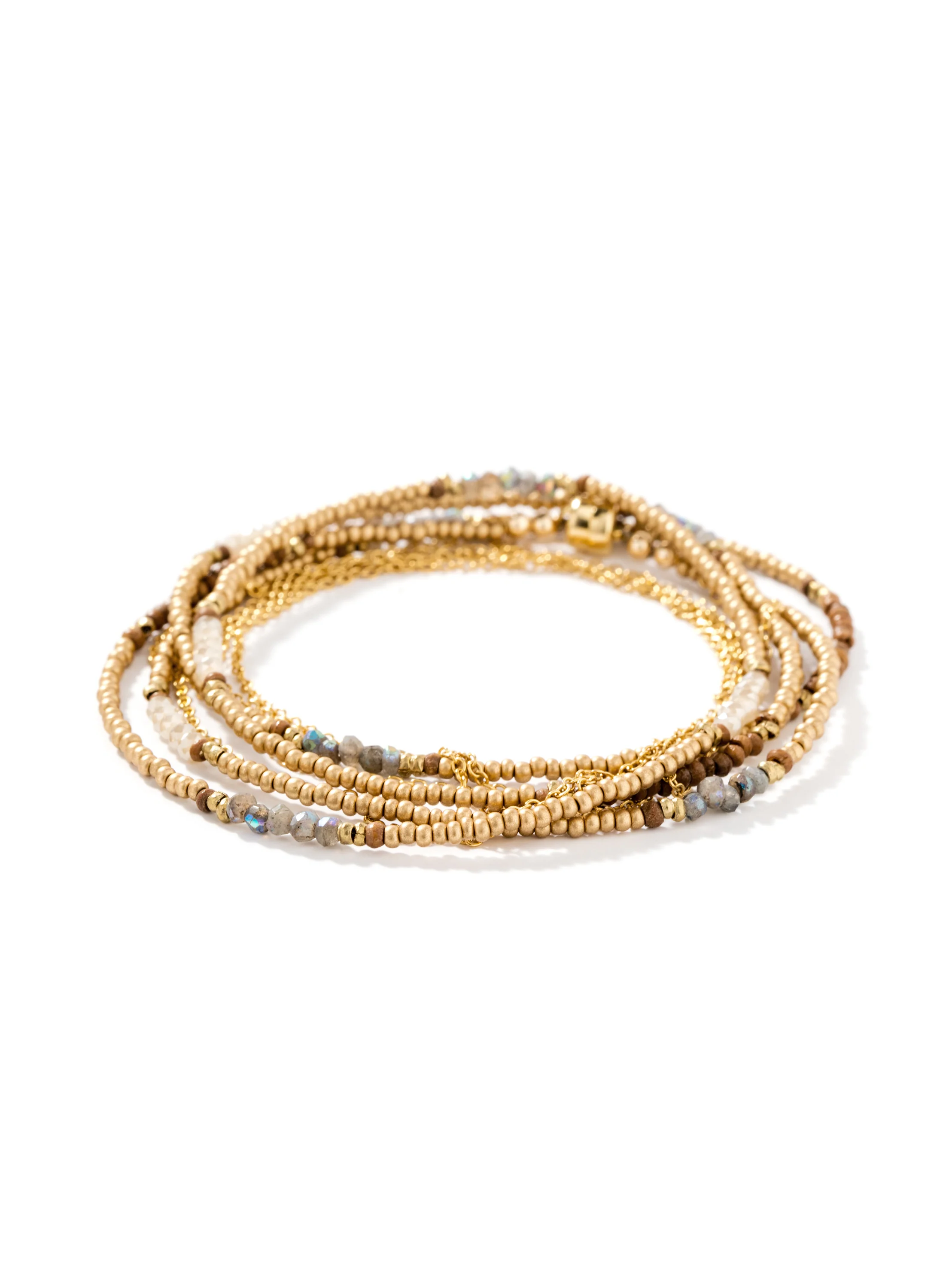 Beads And Chain Necklace/Bracelet - Image 3
