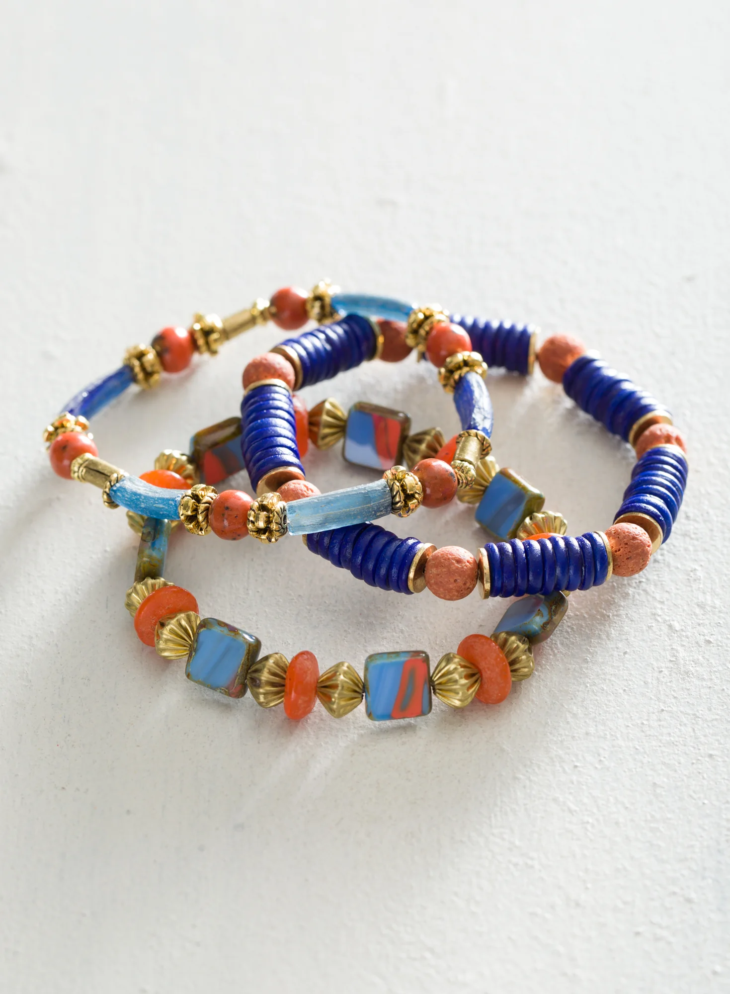 Bellamira Stretch Bracelets, Set Of 3 - Image 3