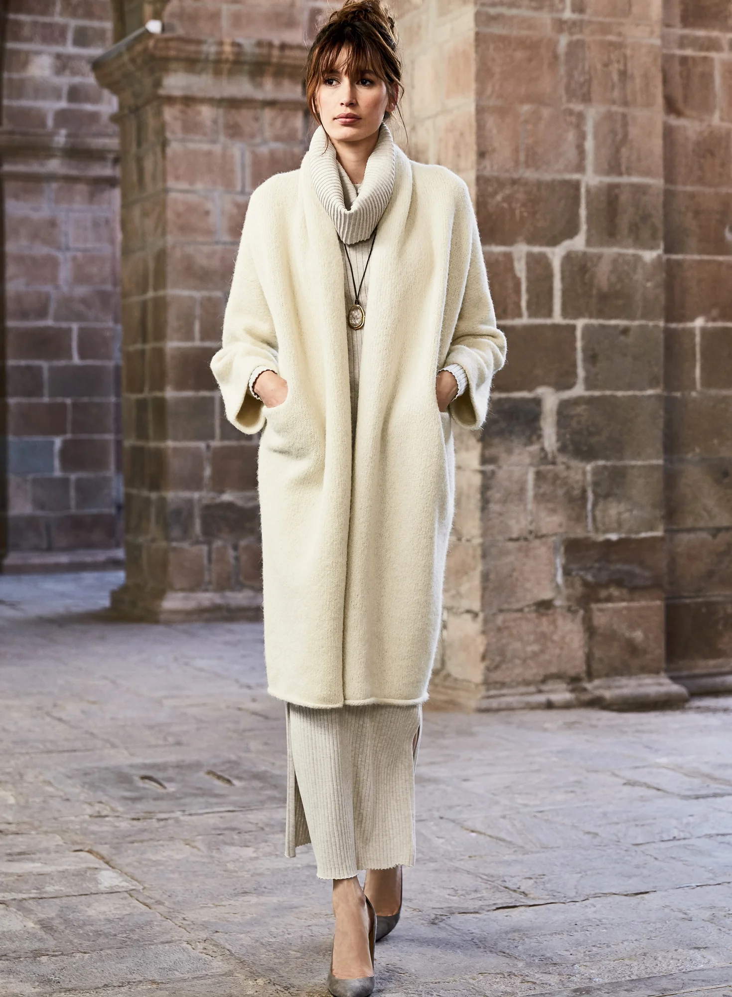 Bergen Knit Coat