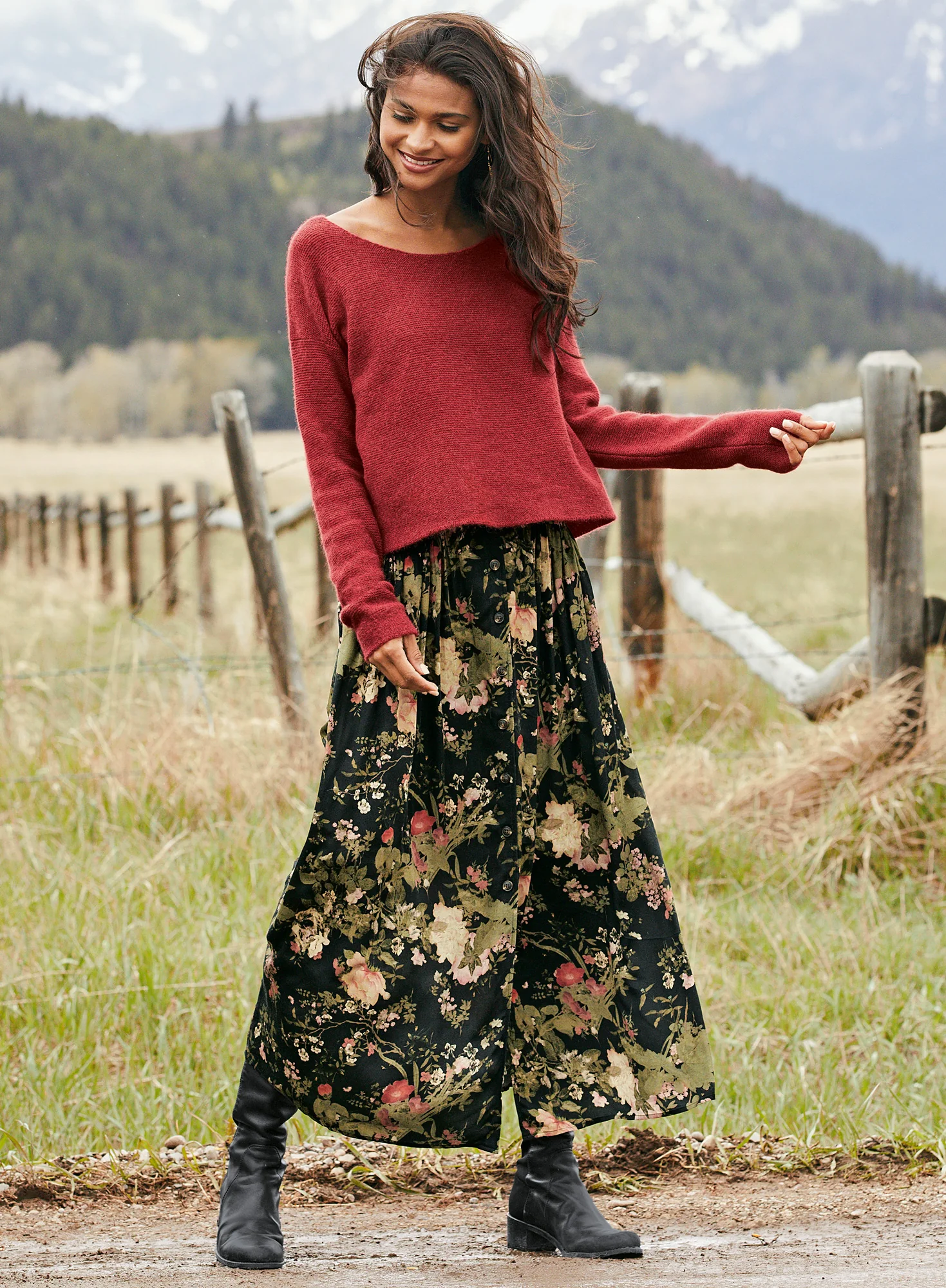 Bloomsbury Maxi-Skirt