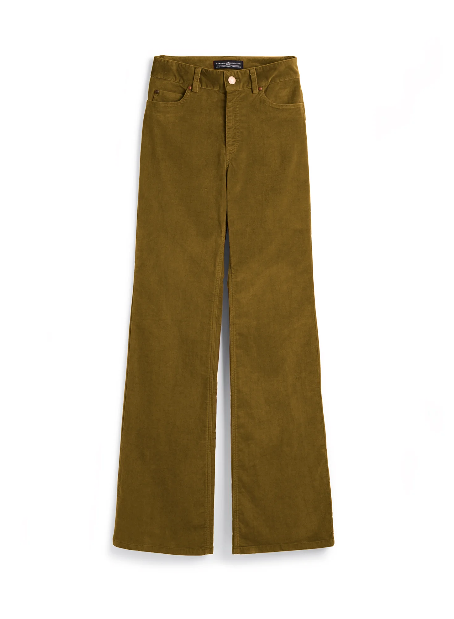 Boot Cut Velveteen Jeans - Image 4