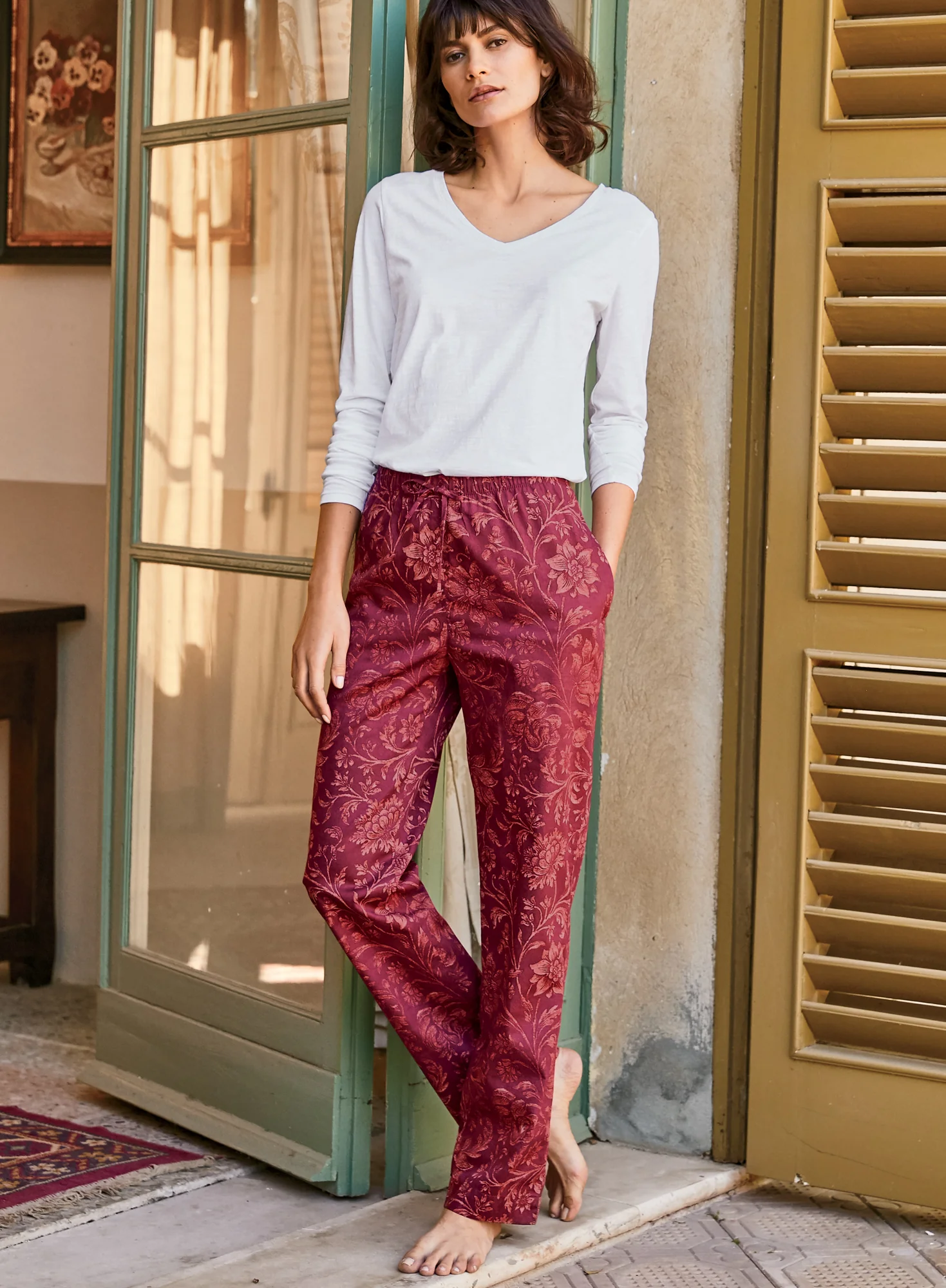Broccato Pj Pants - Image 4