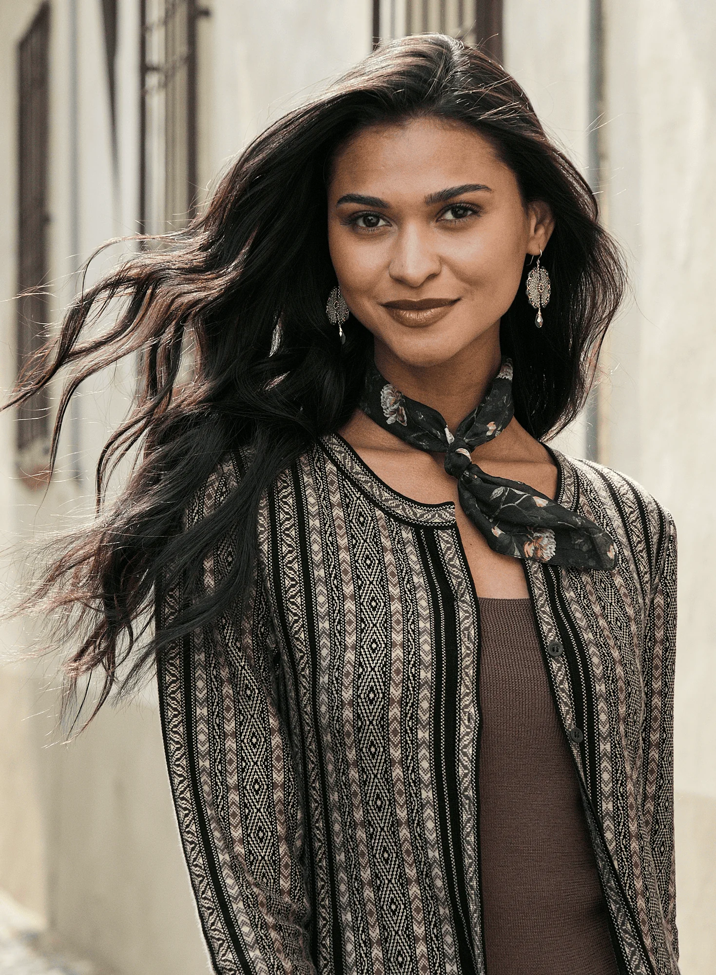 Engineered Knit Coat-Dress - Image 4