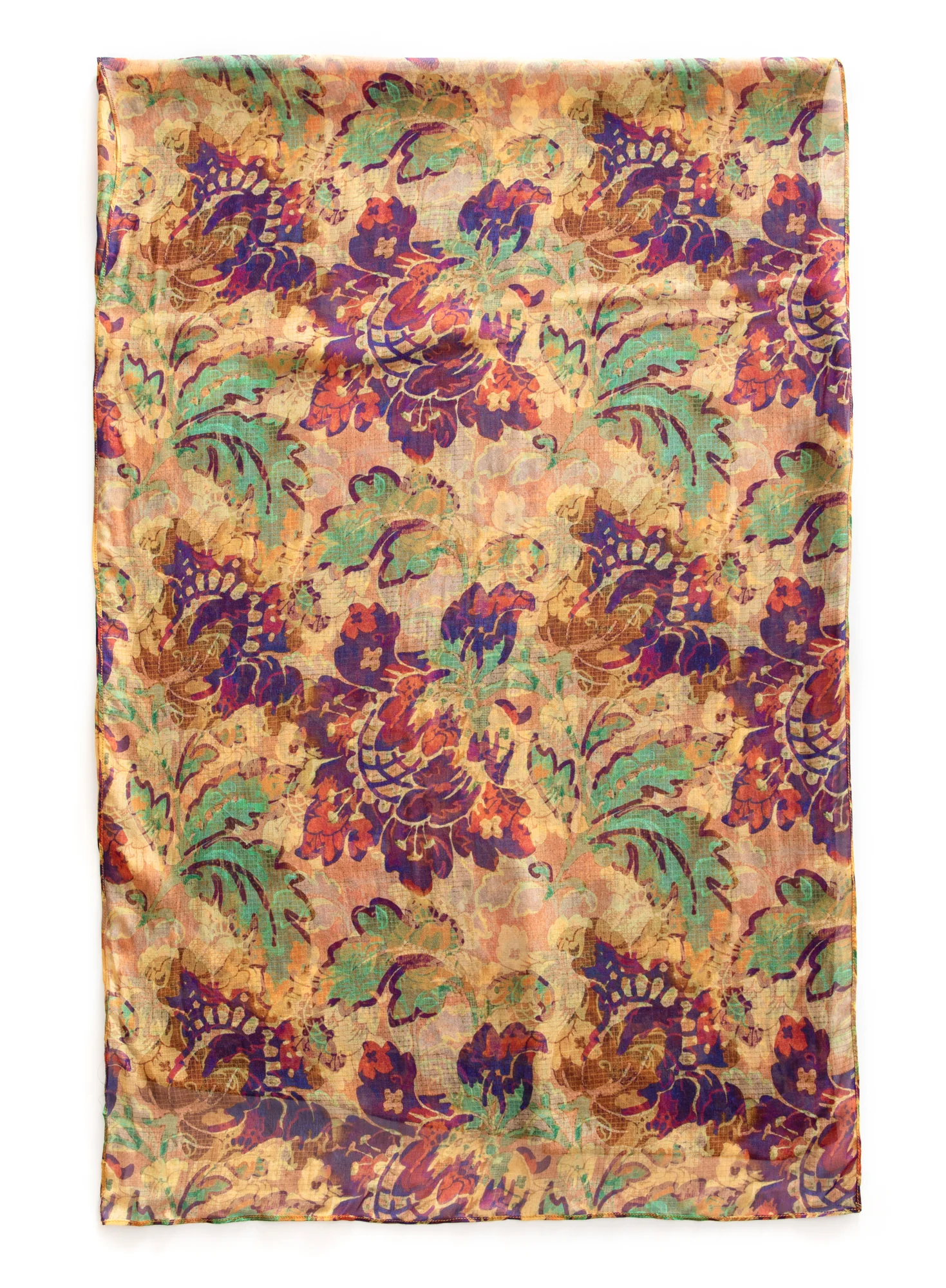 Fauve Floral Scarf - Image 5