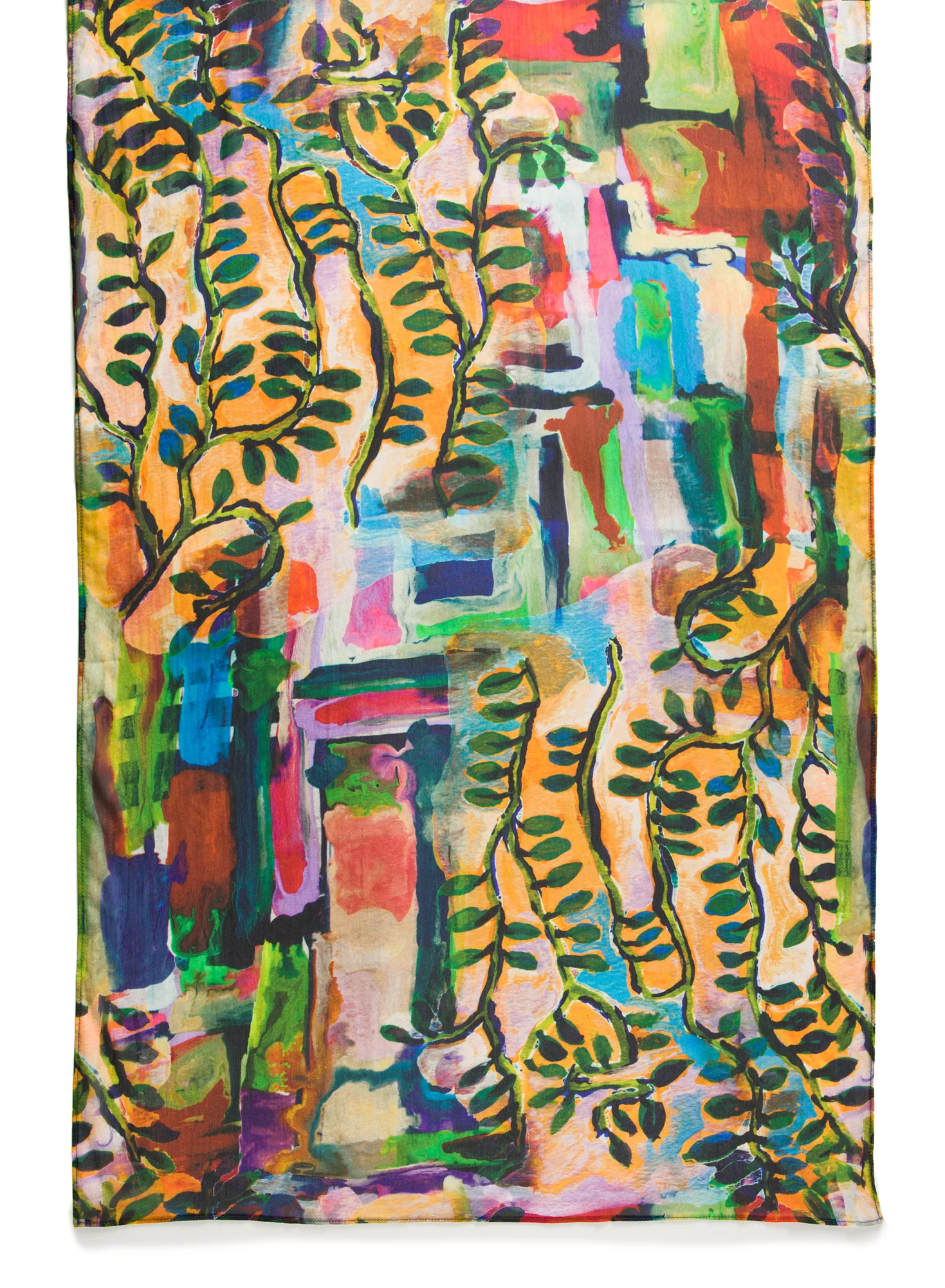 Fauvist Chiffon Scarf - Image 4
