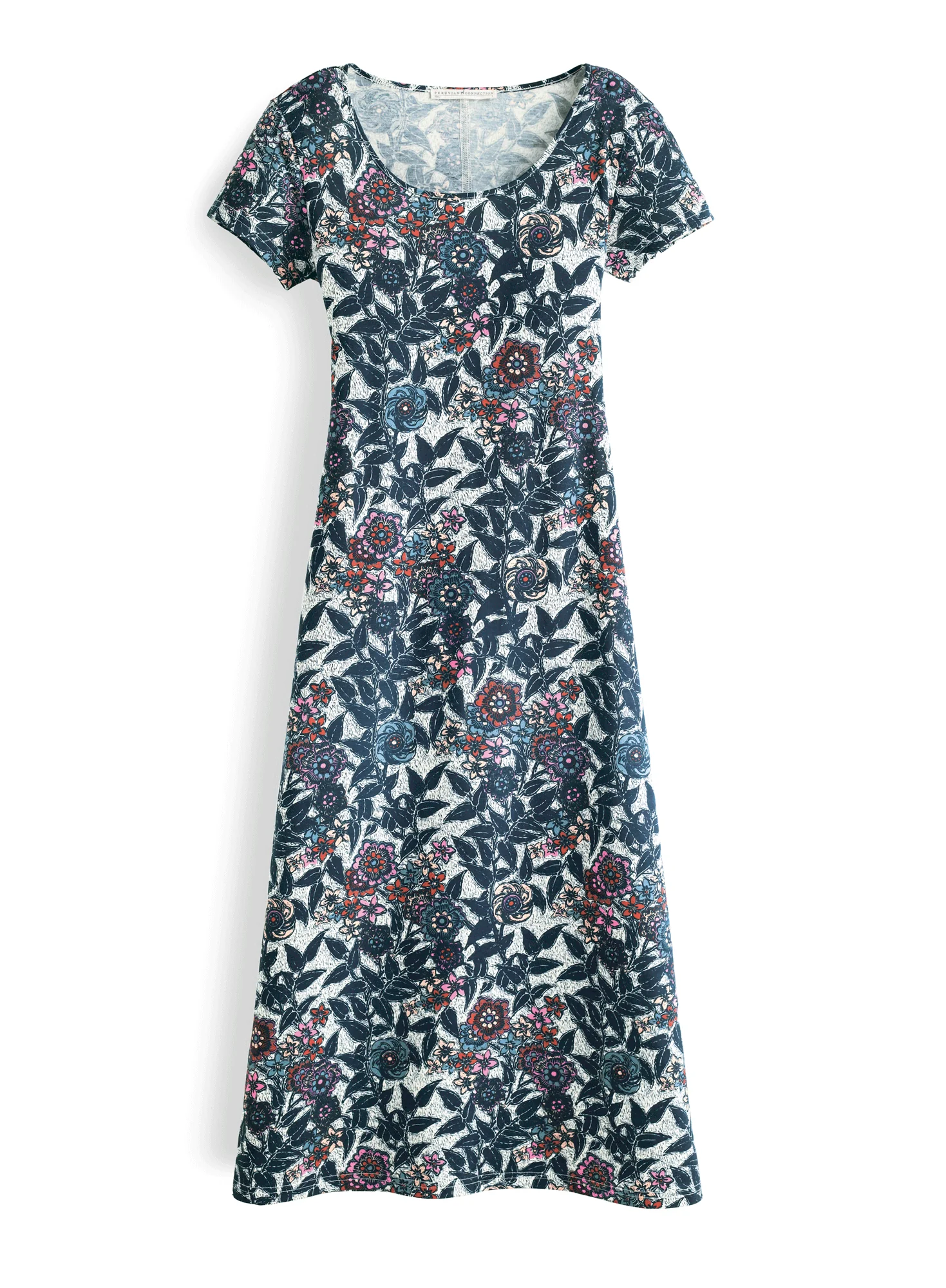 Folk Flower Dress - Image 4