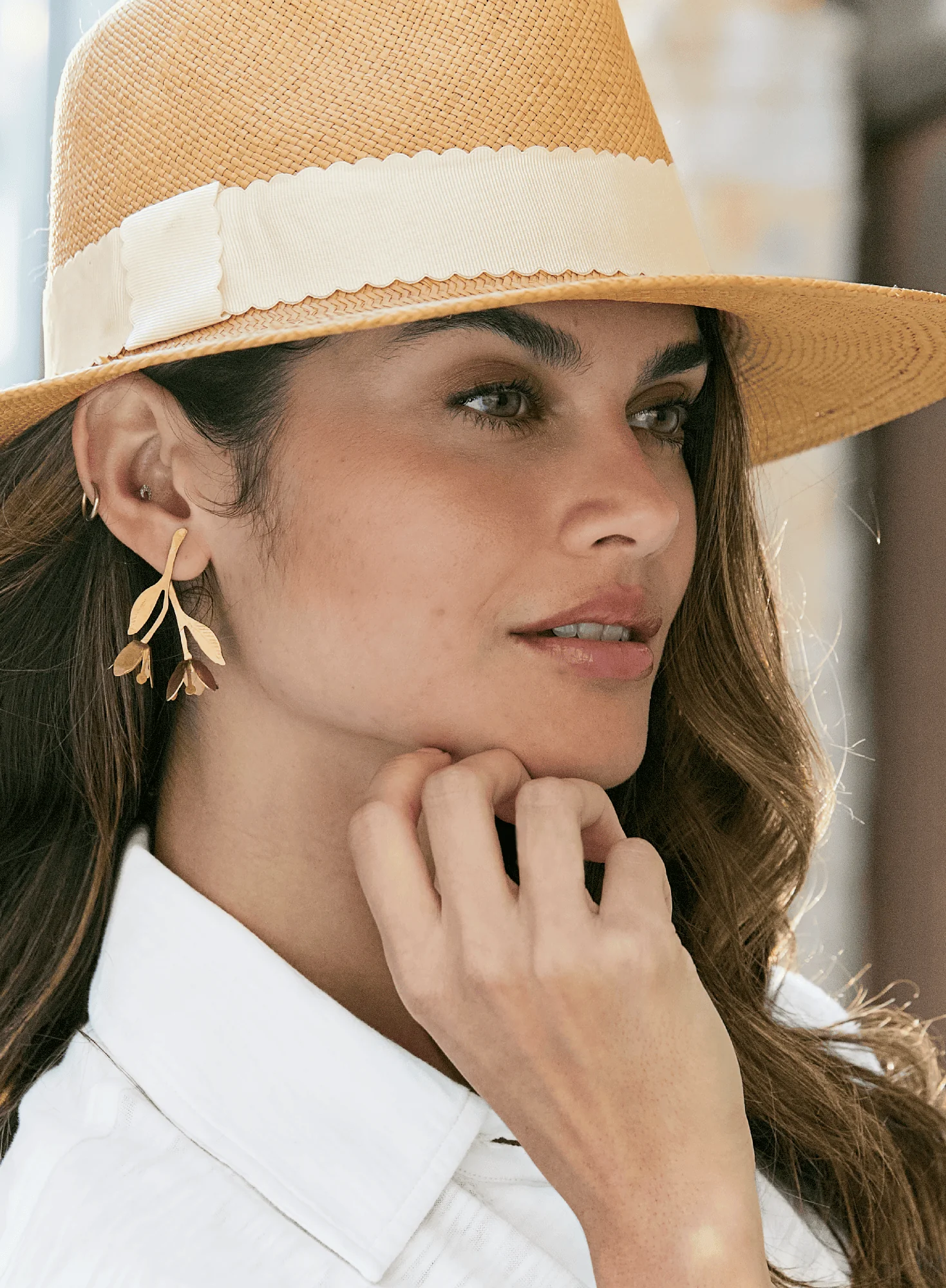 Gia Straw Hat - Image 3