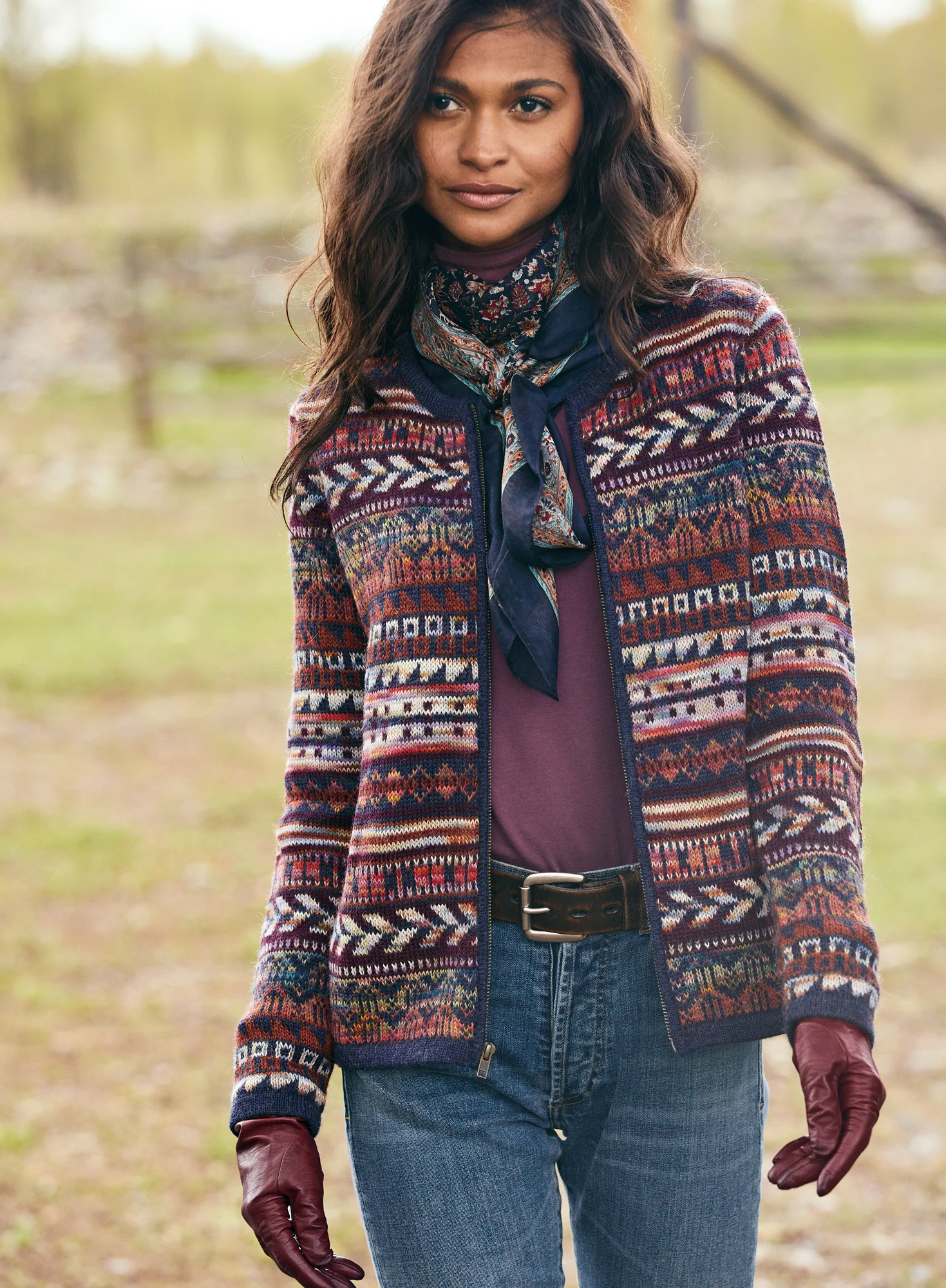 Golshan Square Scarf - Image 5