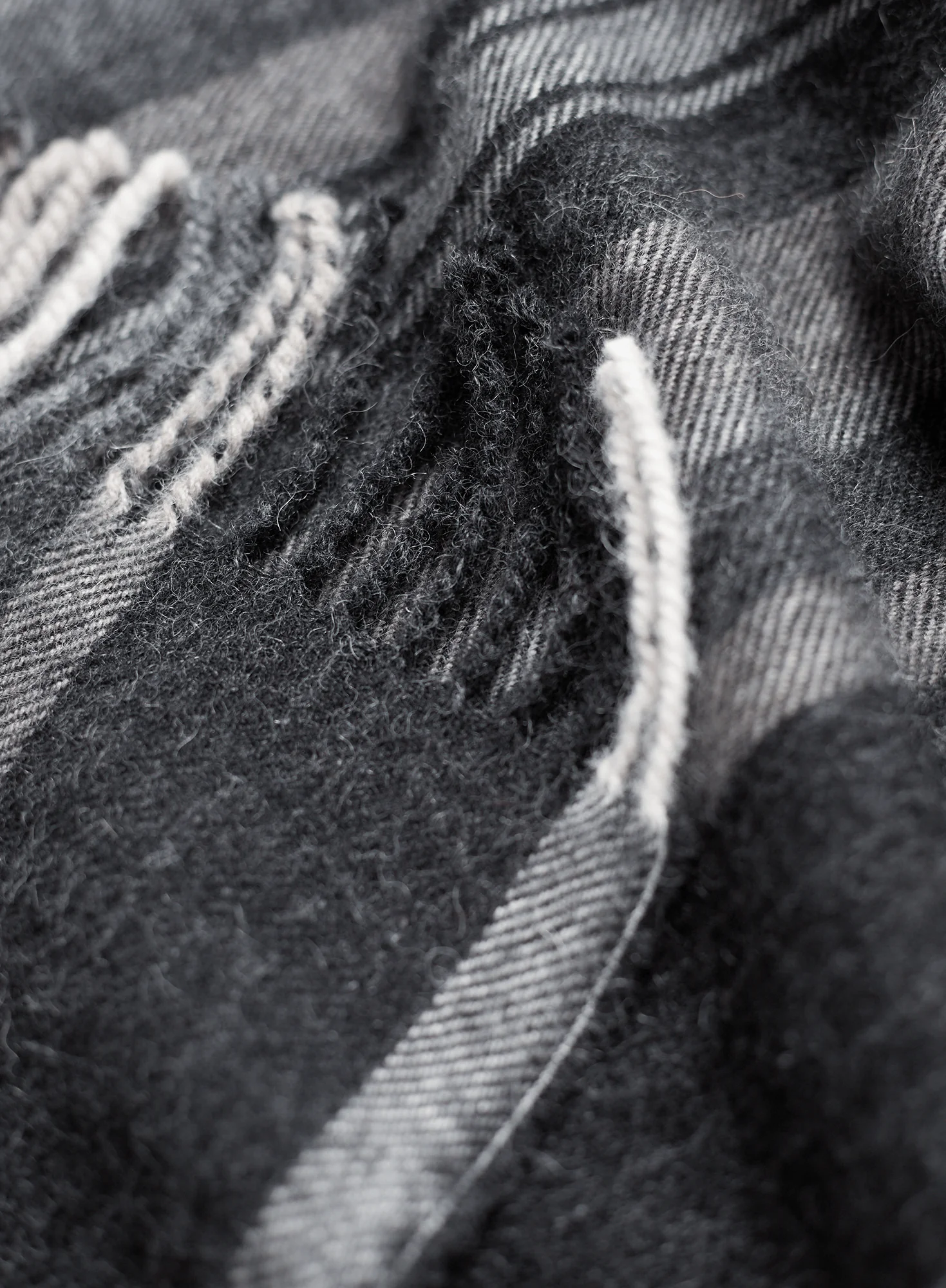 Hammond Baby Alpaca Striped Scarf - Image 3