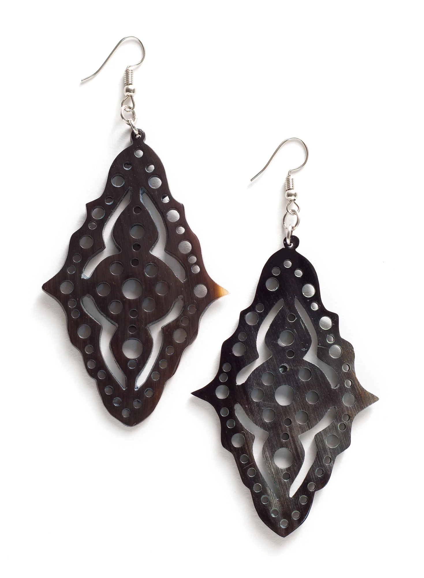 Horn Filigree Earrings