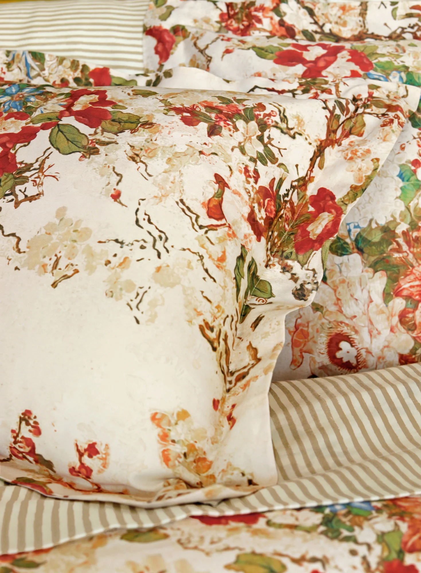 Ivory Hokkaido Flower Sham - Image 3