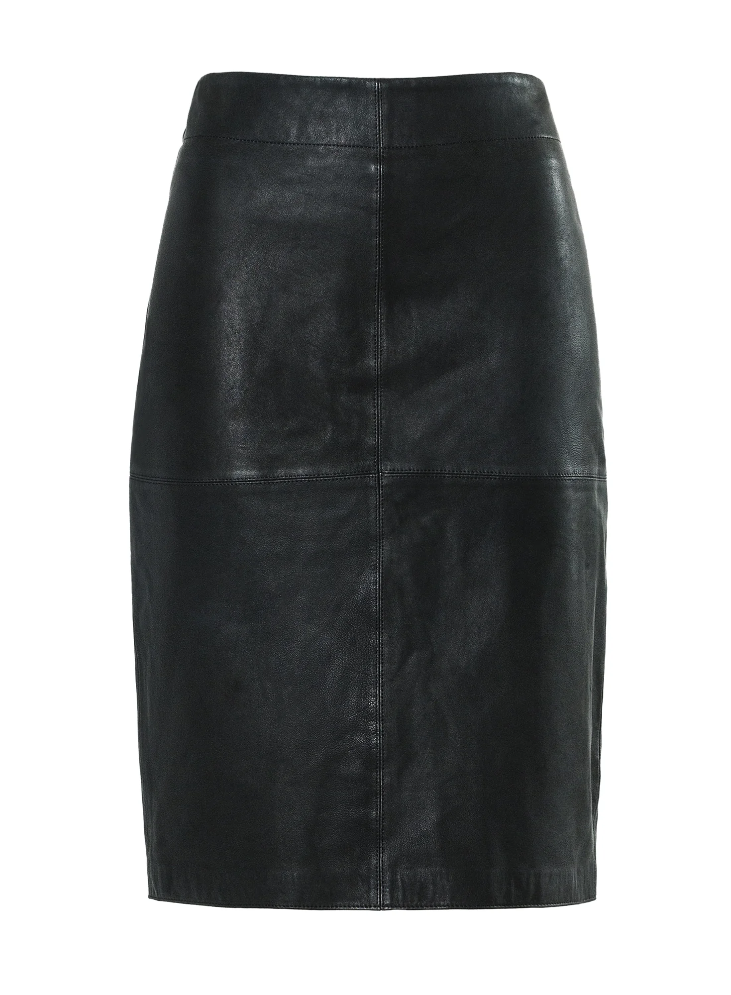 Leather Pencil Skirt - Image 3
