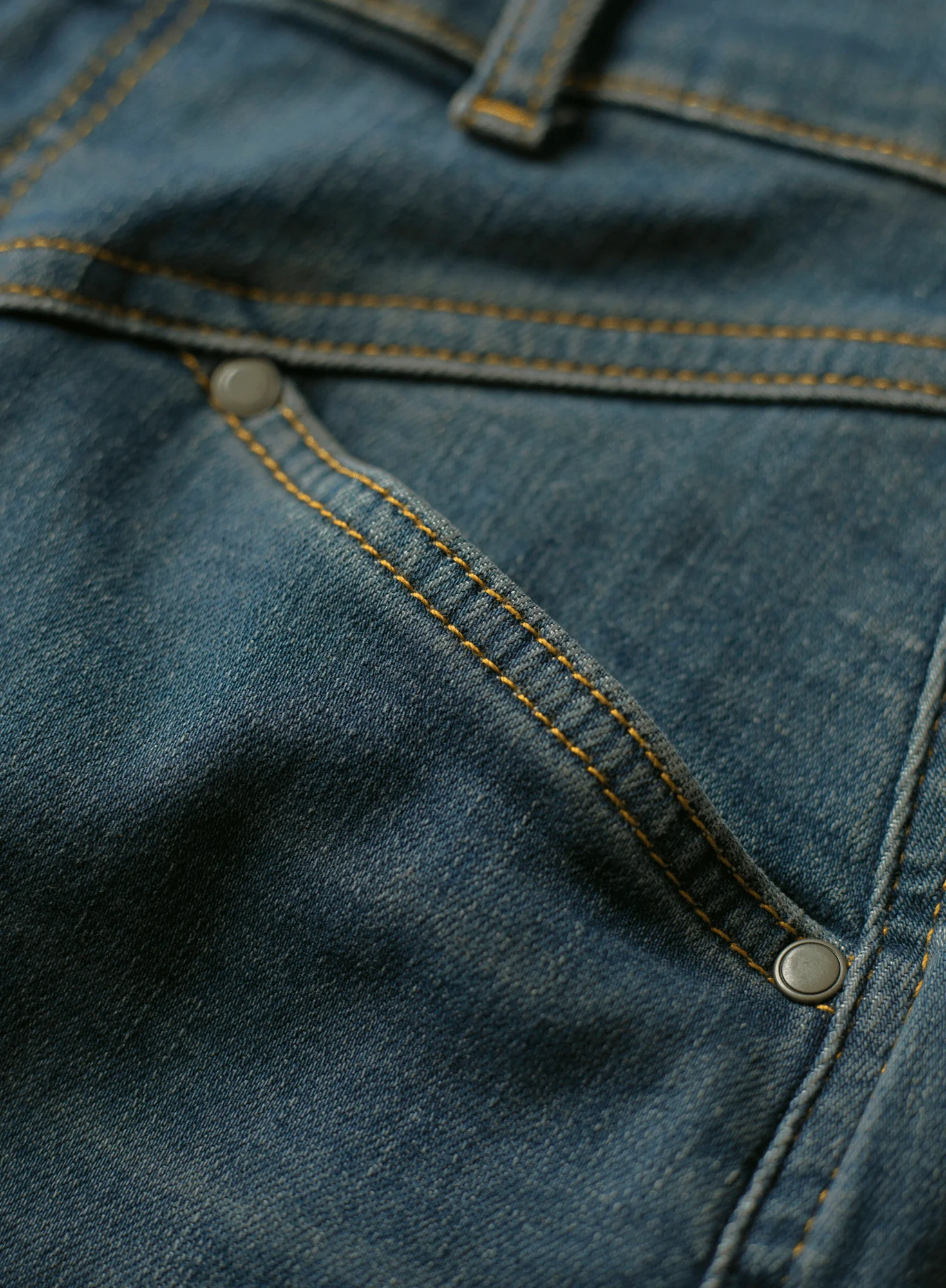 Lia Denim Pencil Skirt - Image 4