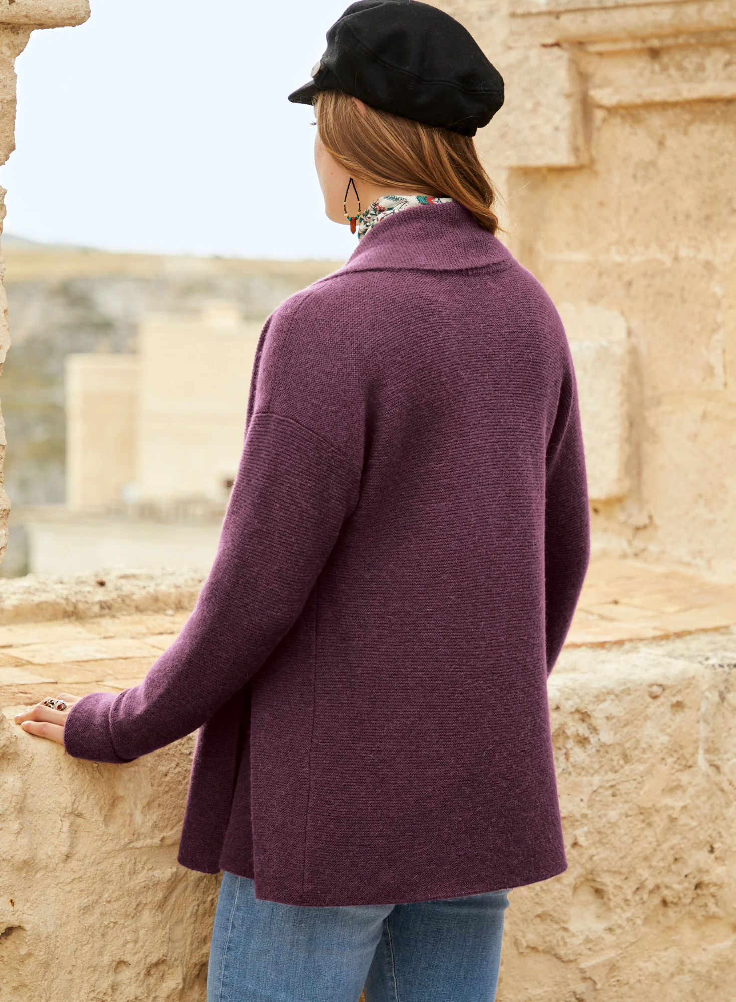 Links Shawl Collar Cardigan - Image 2