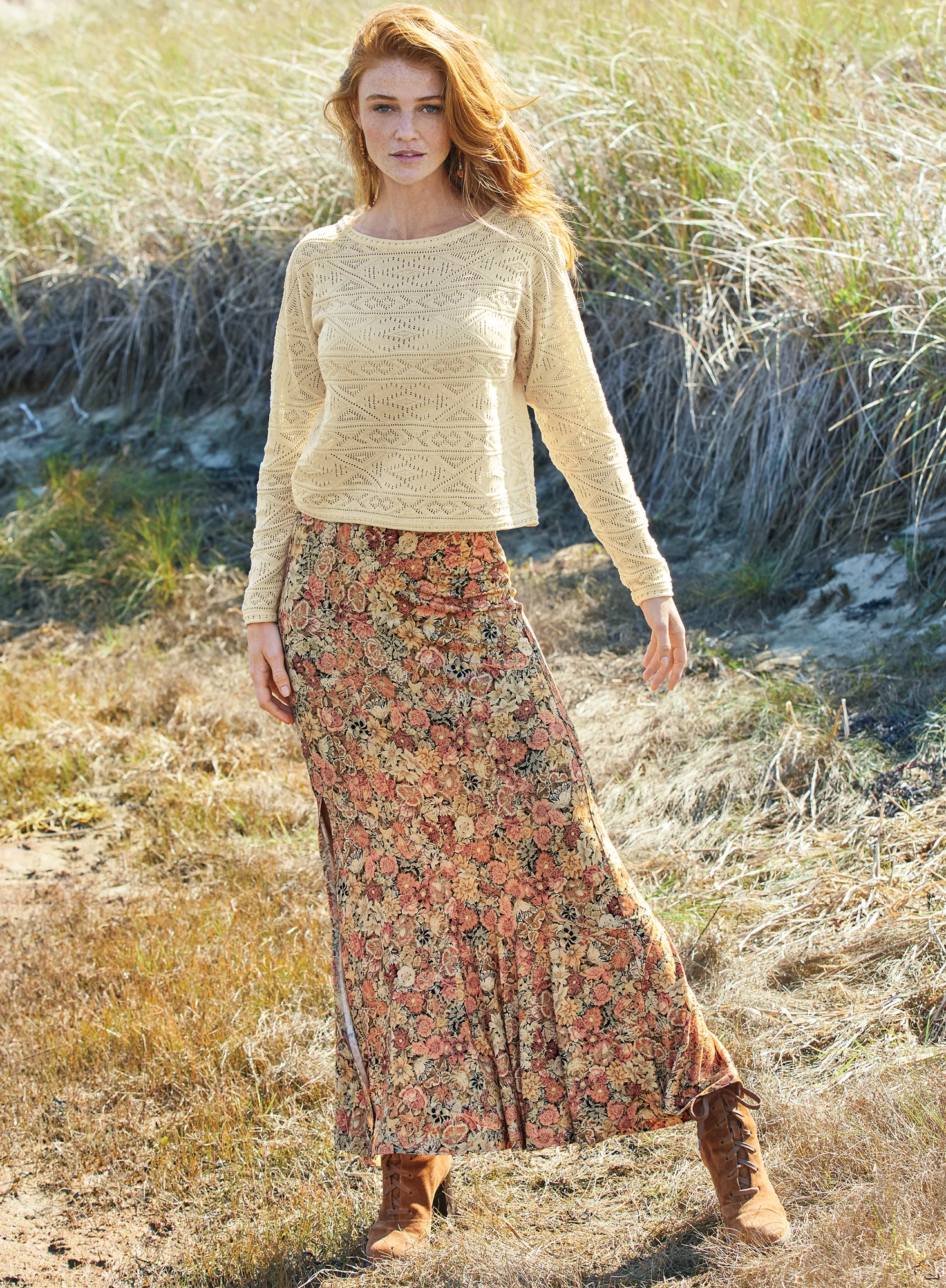 Millefiori Maxi-Skirt