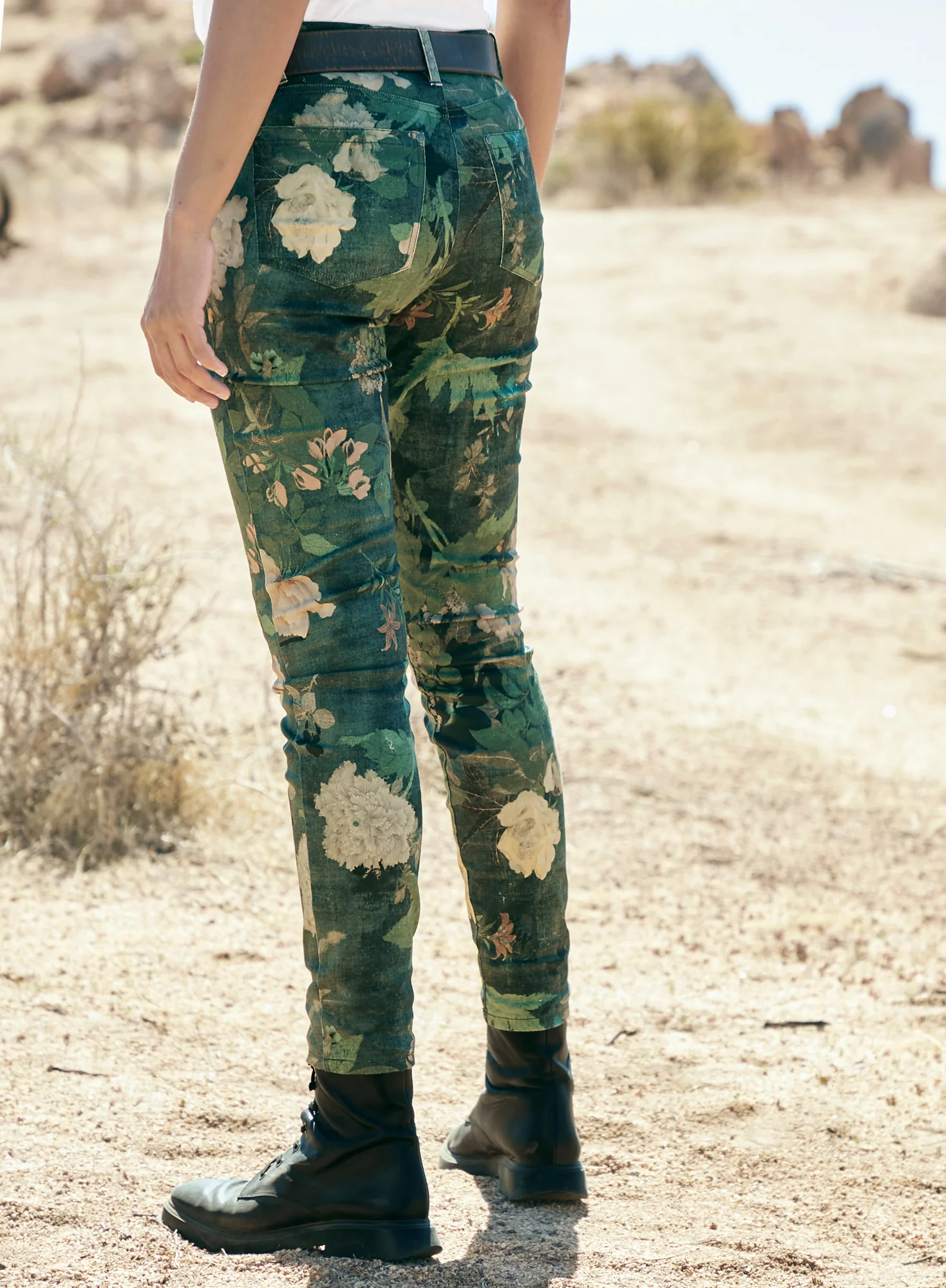 Ming Garden Sateen Pants - Image 3