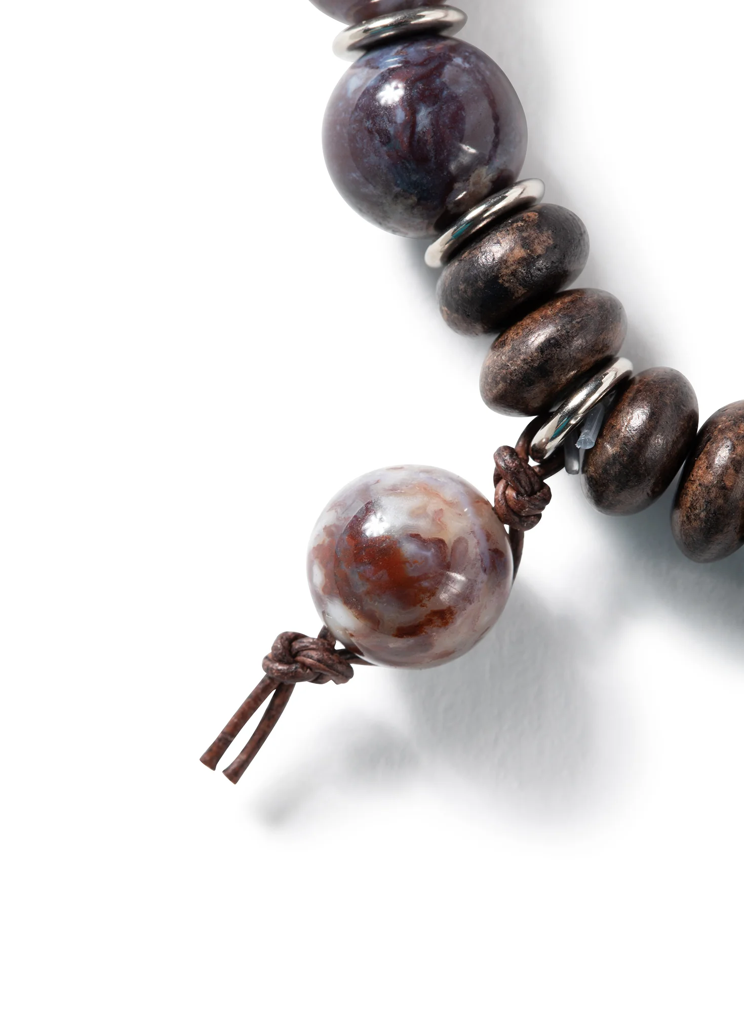 Nadur Beaded Stretch Bracelet - Image 2