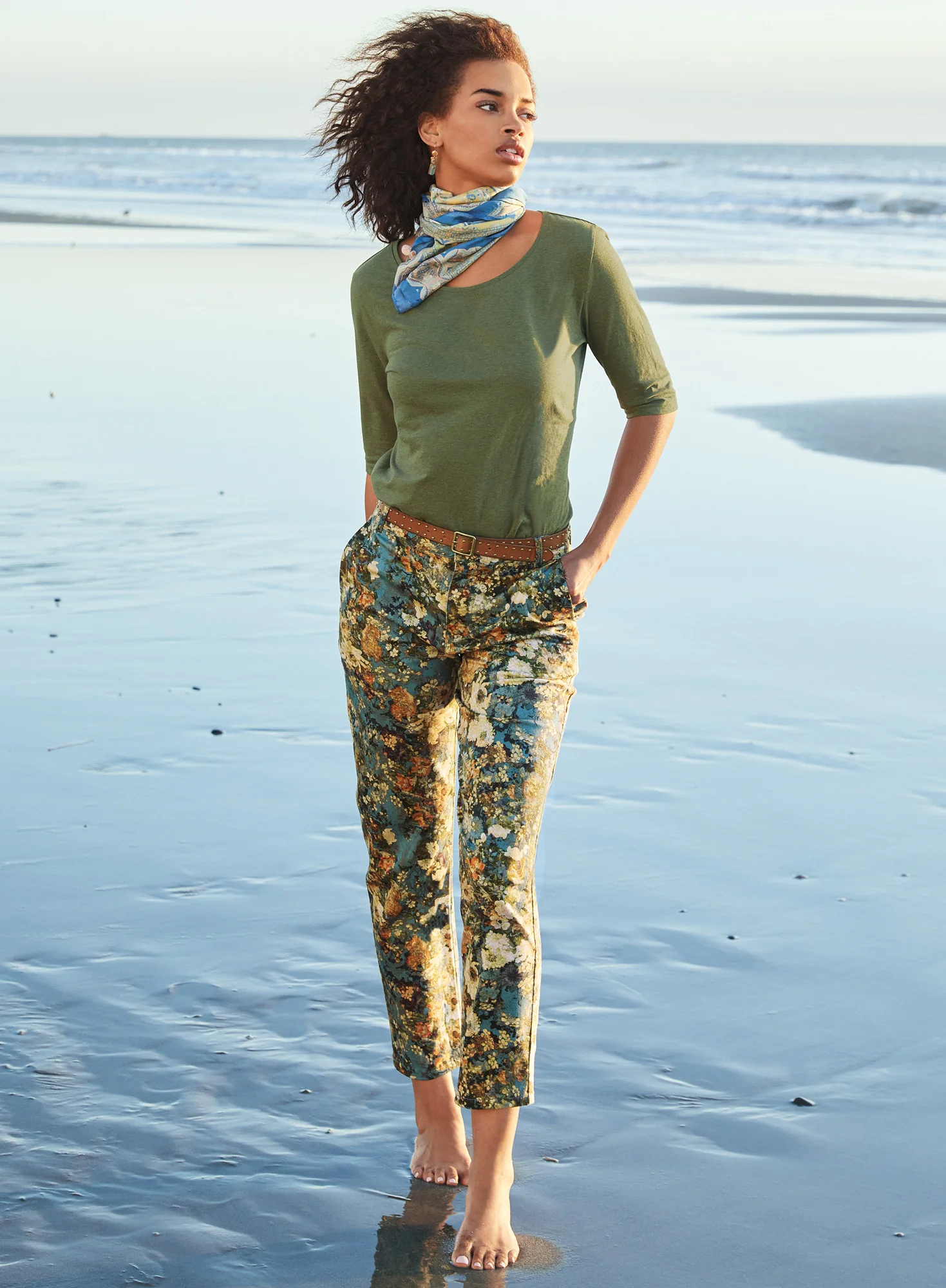 Nikki Cropped Trousers
