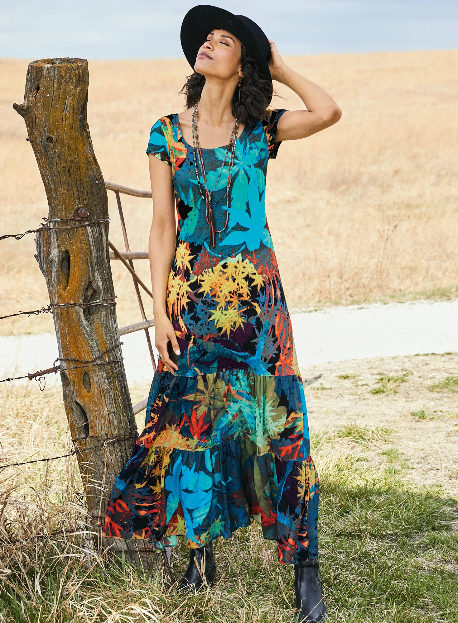 Painted Desert Maxi-Dress - Image 5