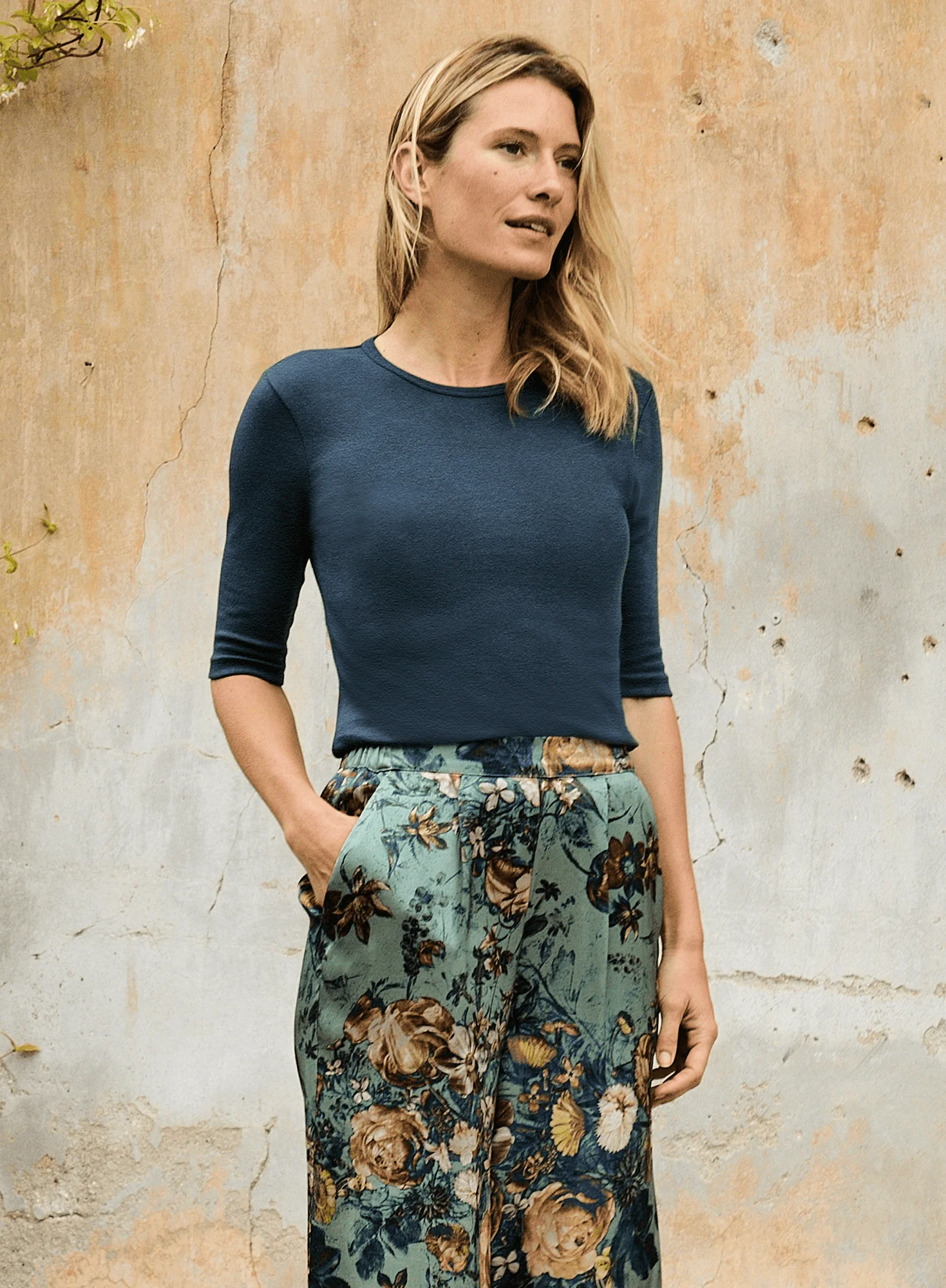 Pima Rib Knit Crew - Image 4