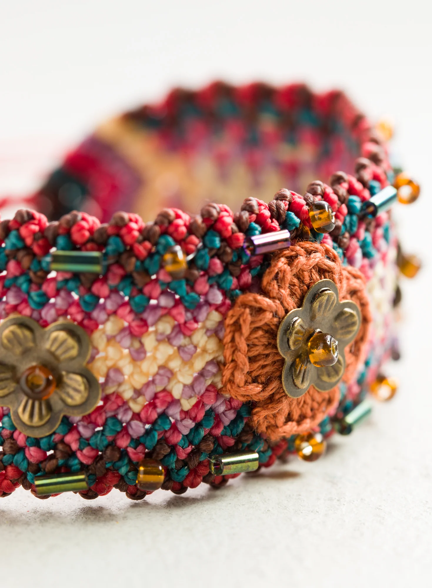 Plum Garland Bracelet - Image 2