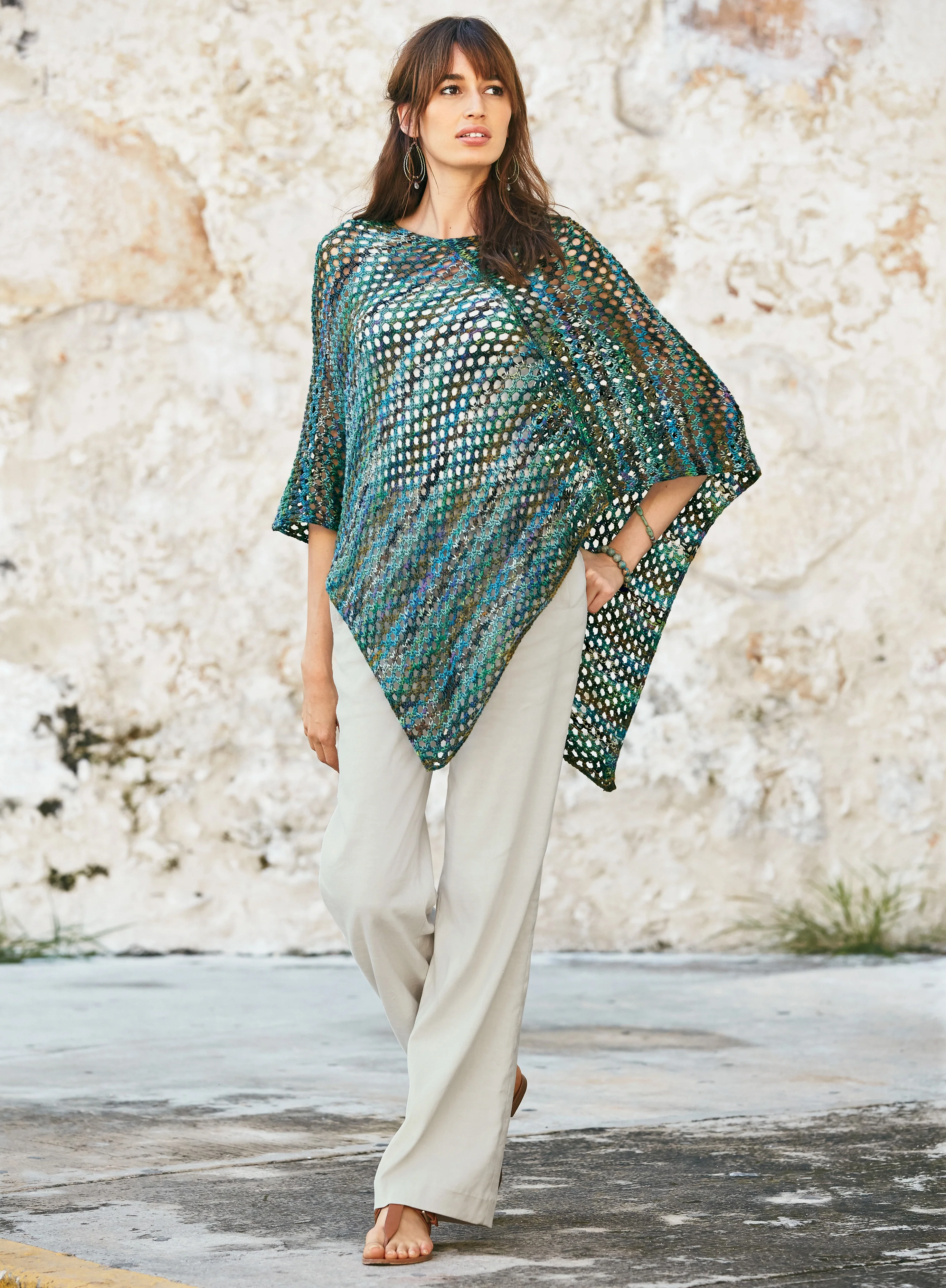 Seascape Poncho