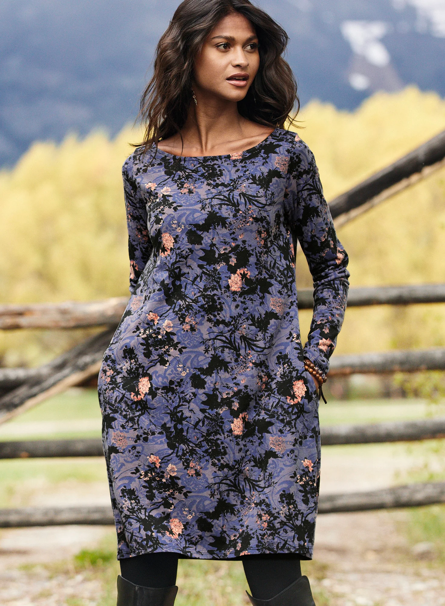 Shadow Blossom Dress - Image 7