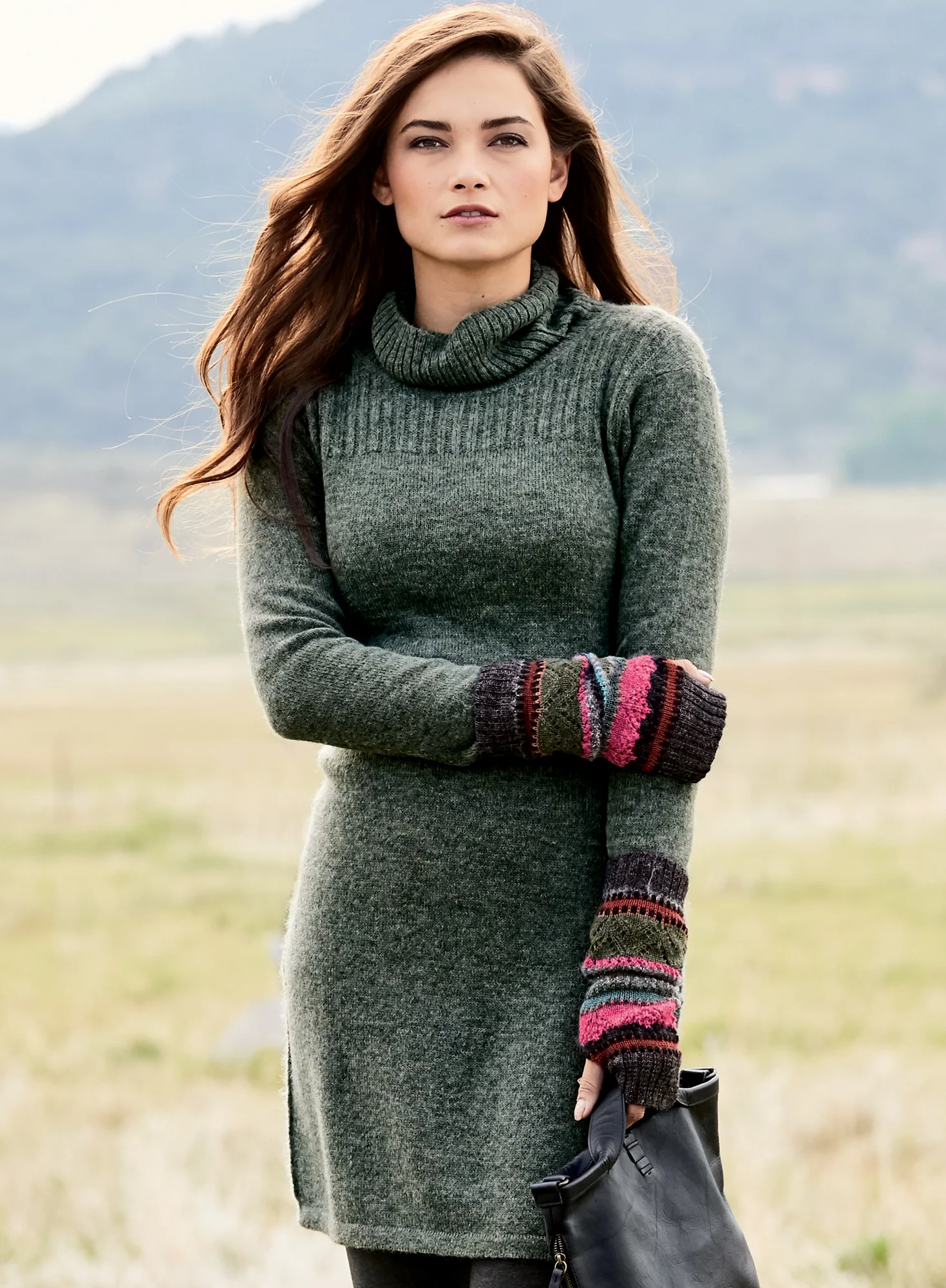 Silver Sage Tunic-Dress