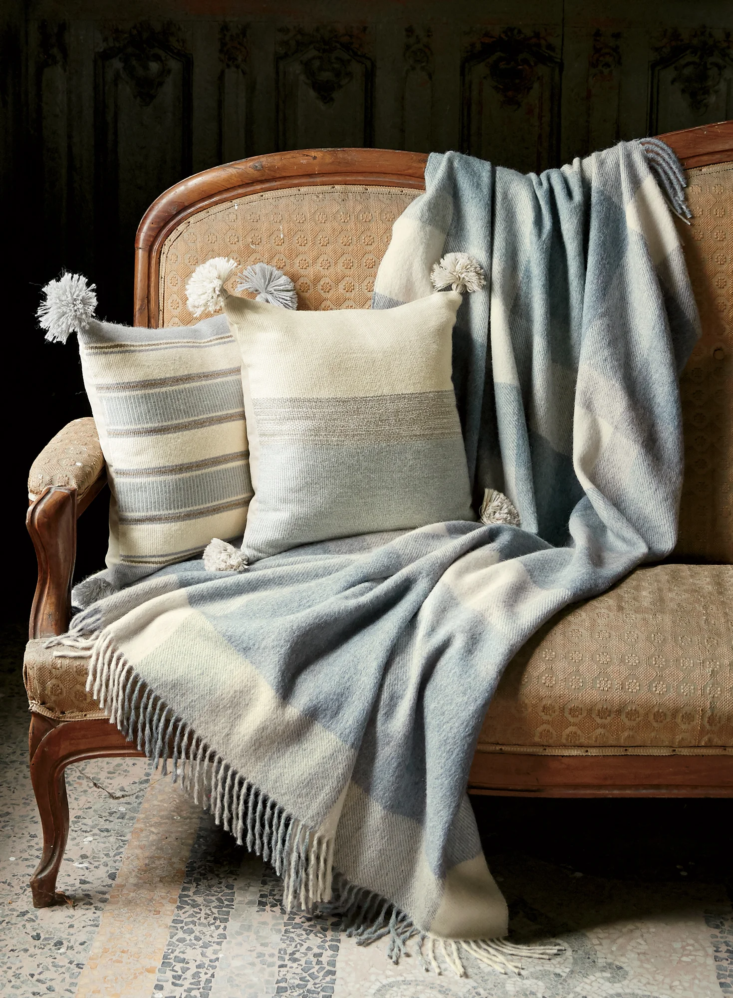 Striped Alpaca Pillow - Image 3