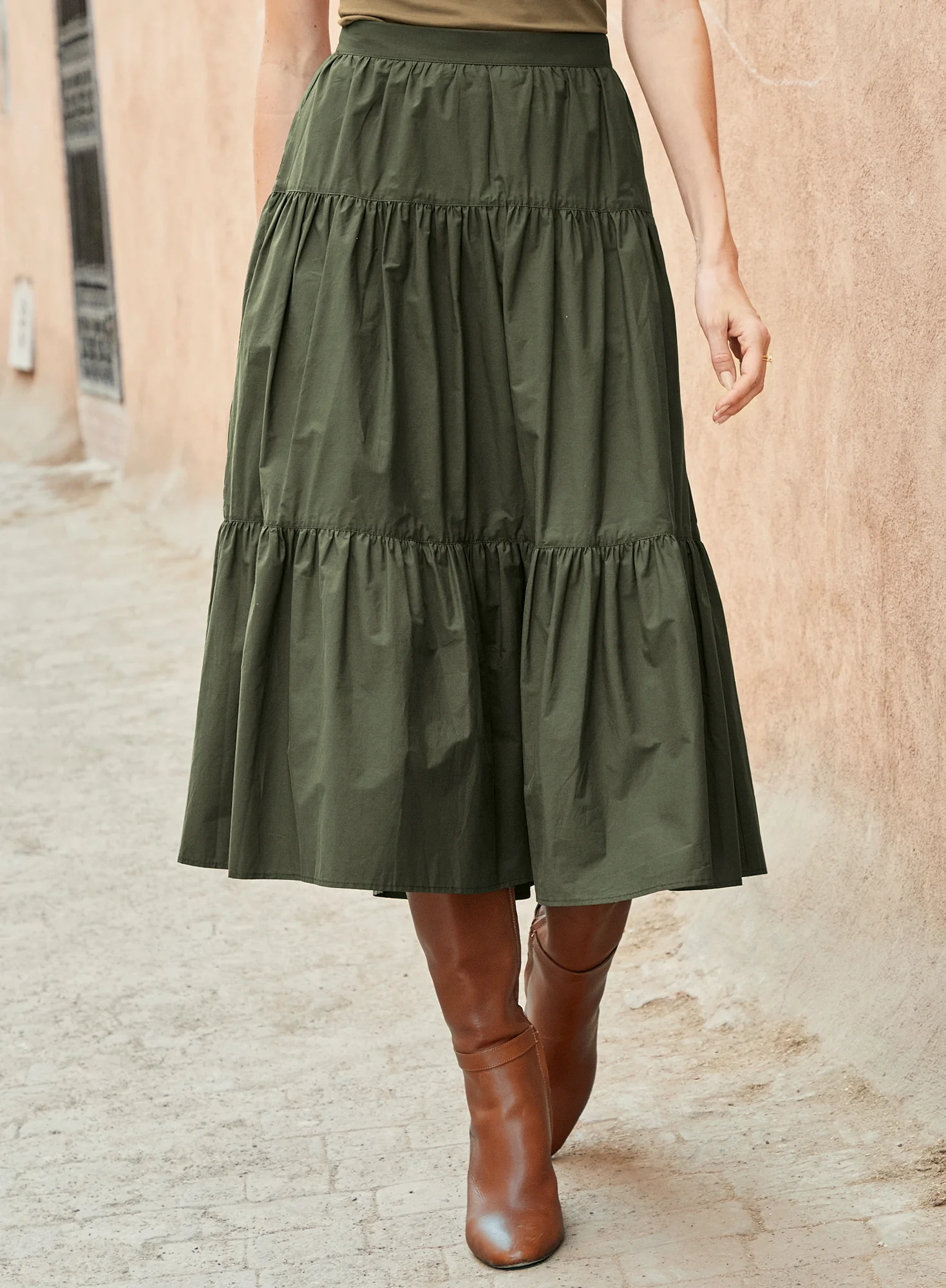 Tiered Skirt