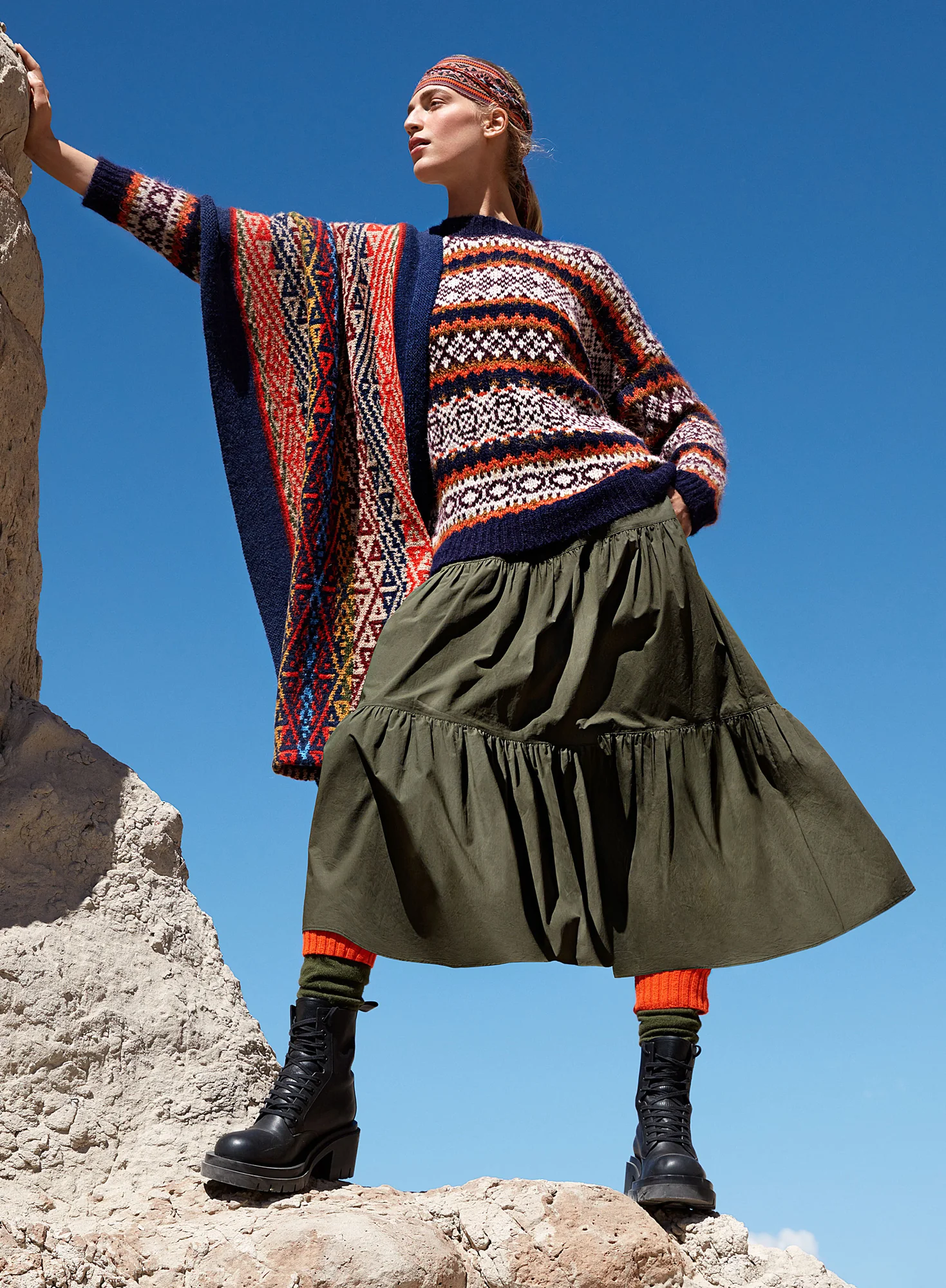 Tiered Skirt