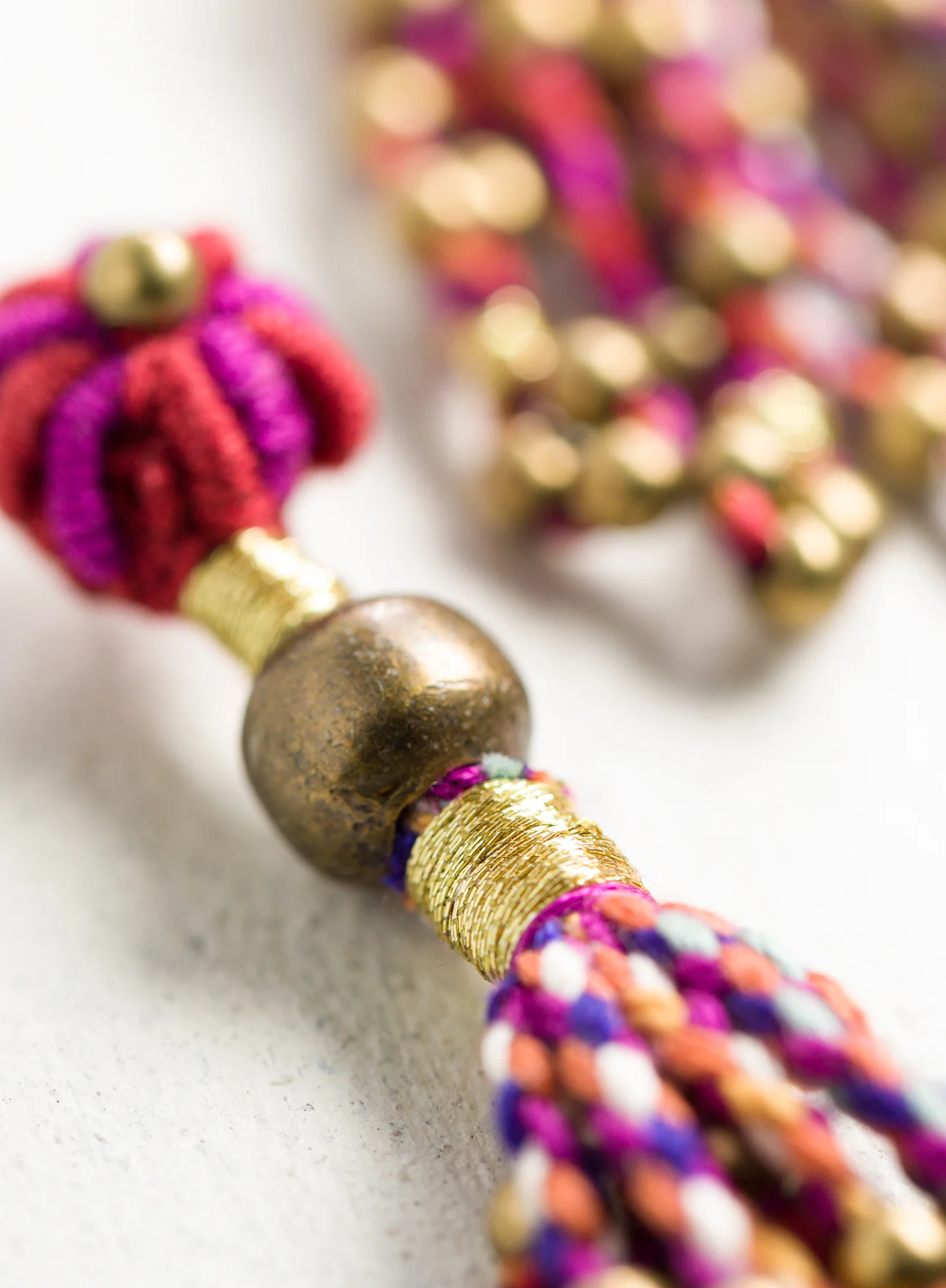 Tindari Tassel Earrings - Image 2