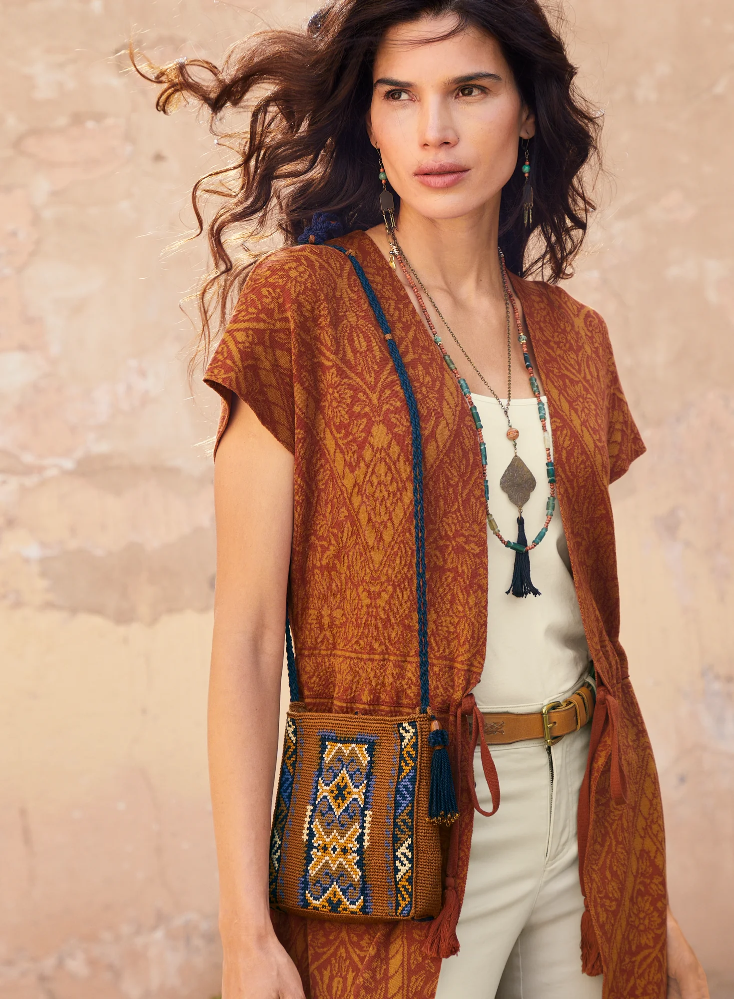 Turkish Textile Crochet Bag - Image 3