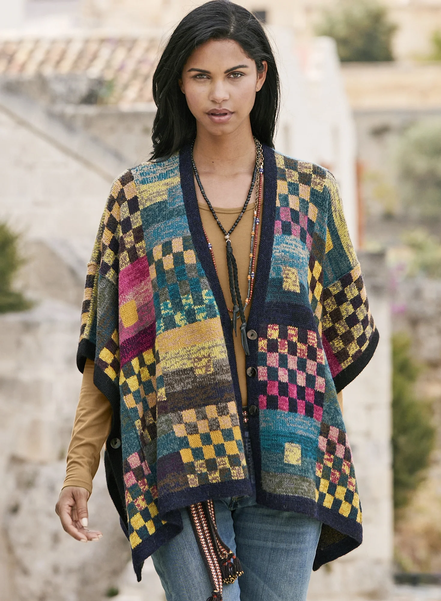 Varese Poncho-Cardigan - Image 5