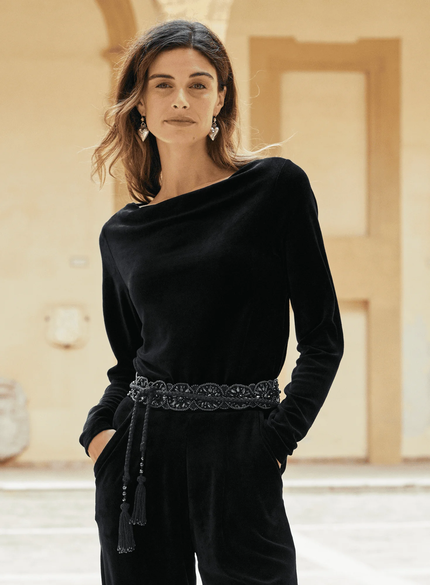 Velour Victoria Top - Image 3
