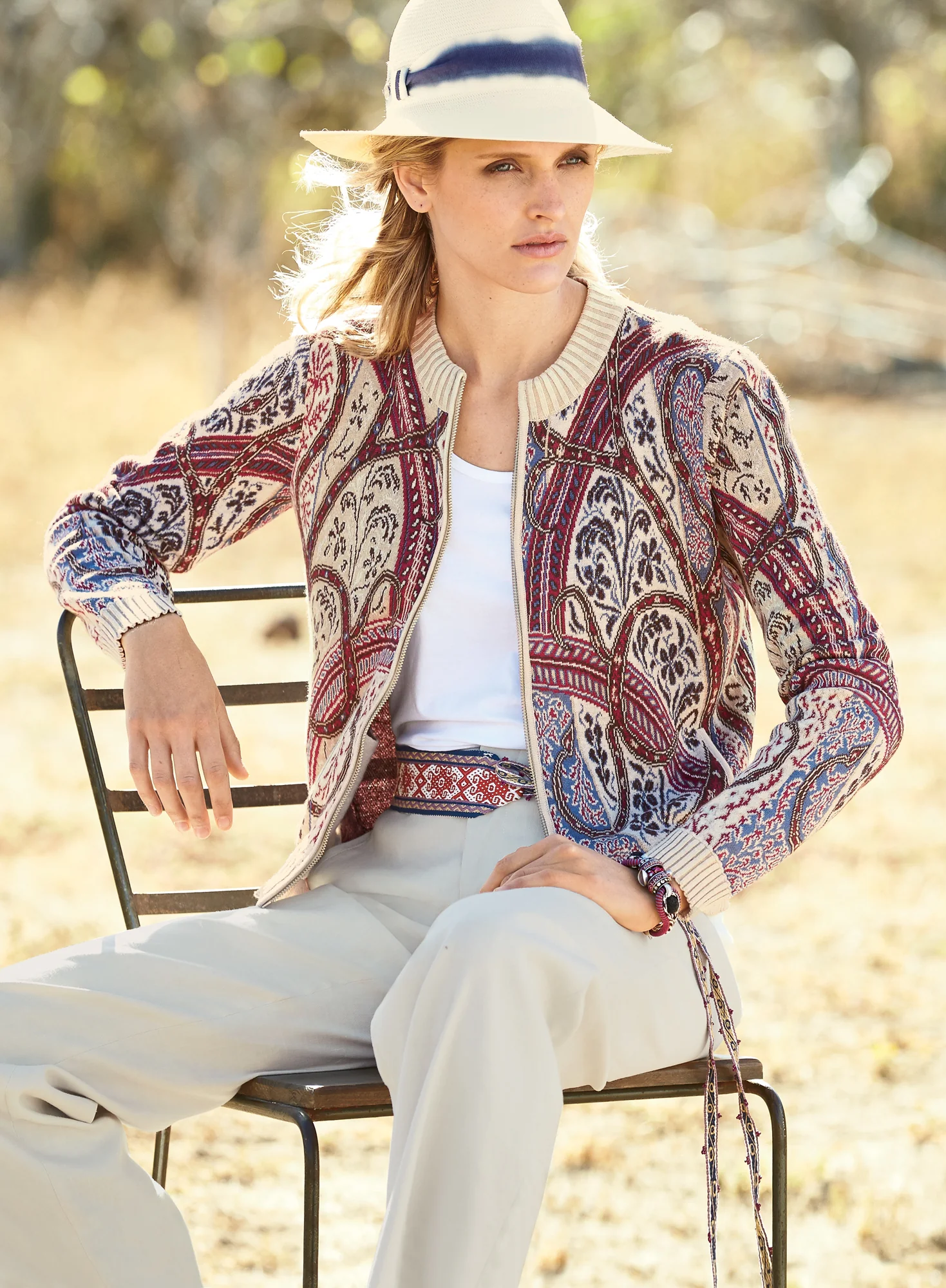 Ventana Zip Cardigan