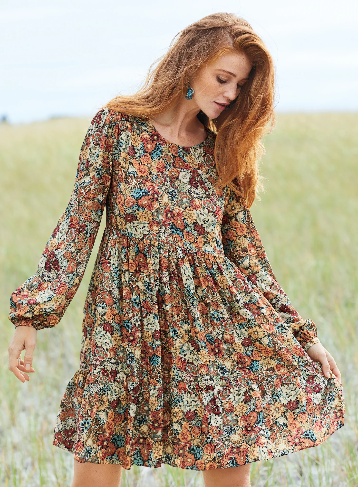 Vintage Blooms Dress