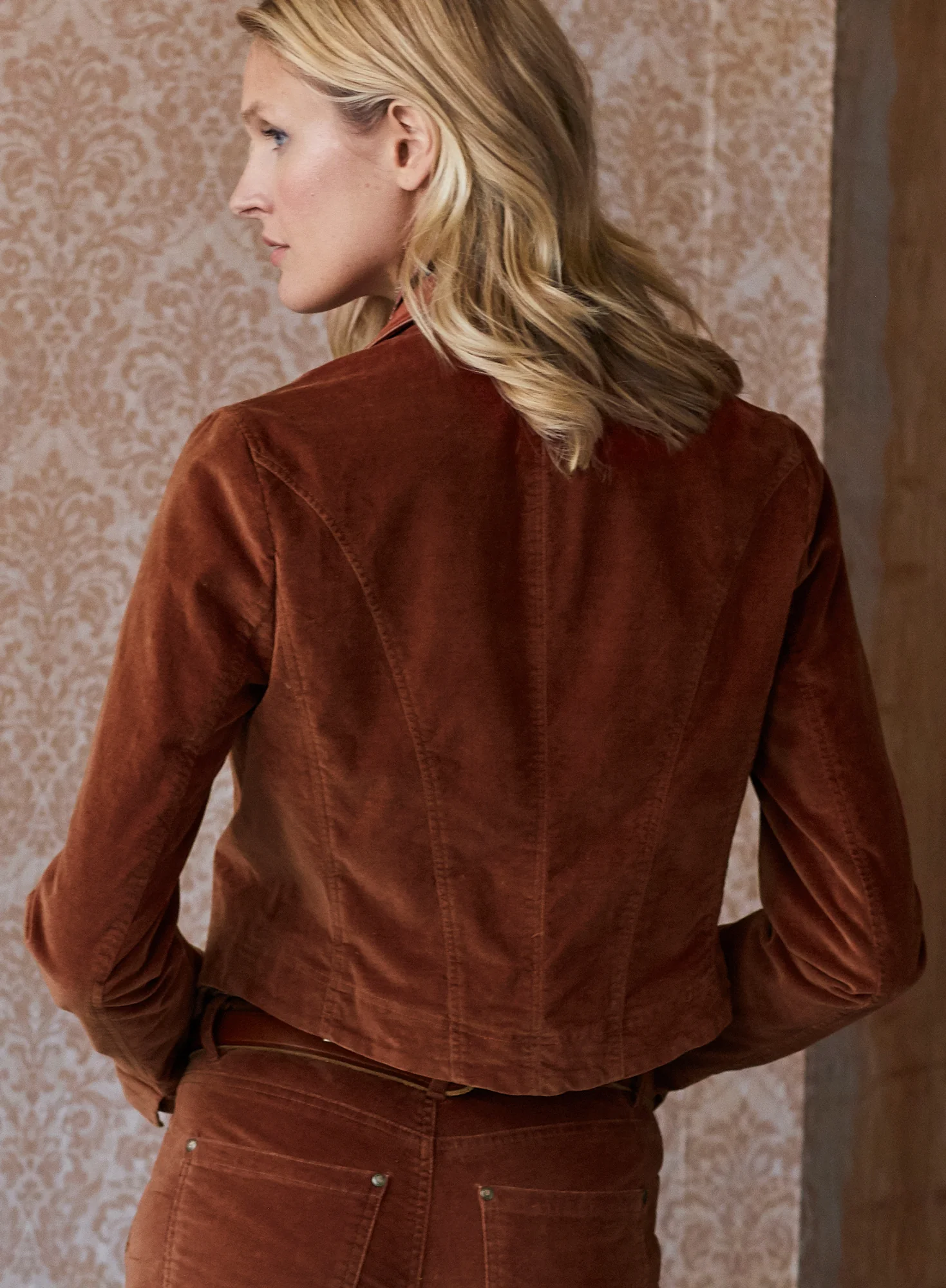 Zoe Velveteen Jacket - Image 2
